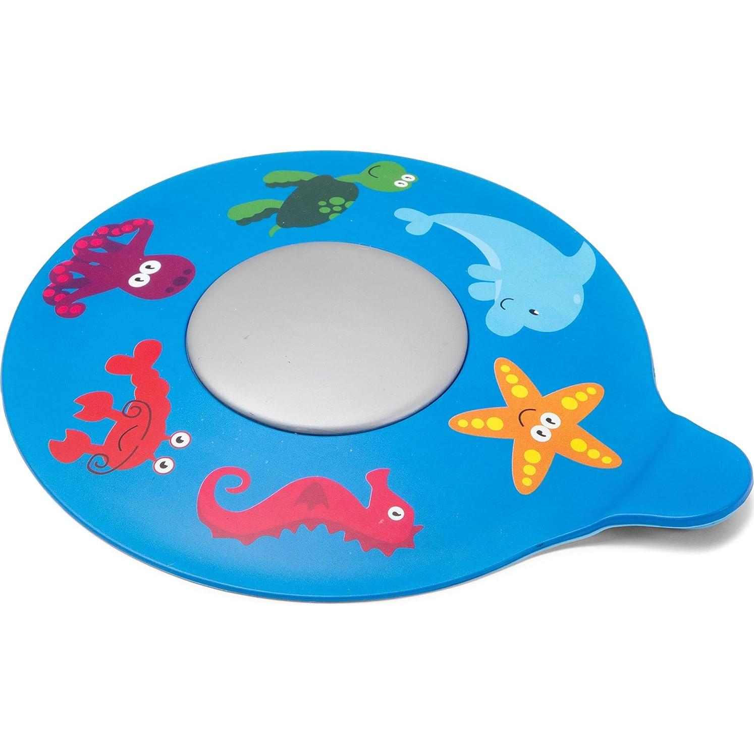 Tapón de Baño LittleFoot Nation Silicona Azul 12.95 cm