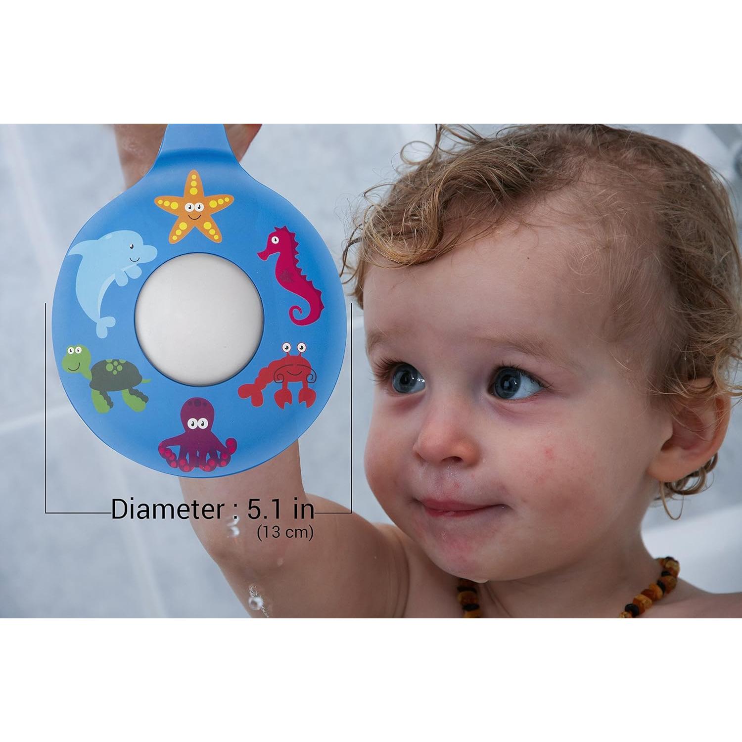 Tapón de Baño LittleFoot Nation Silicona Azul 12.95 cm