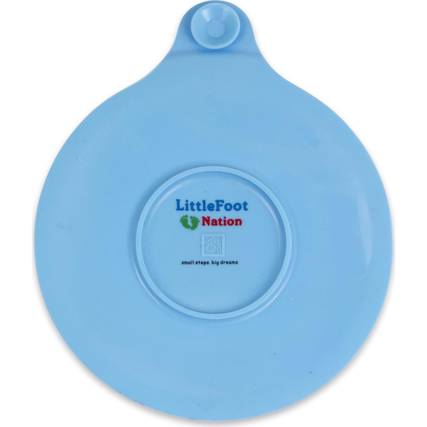 Tapón de Baño LittleFoot Nation Silicona Azul 12.95 cm