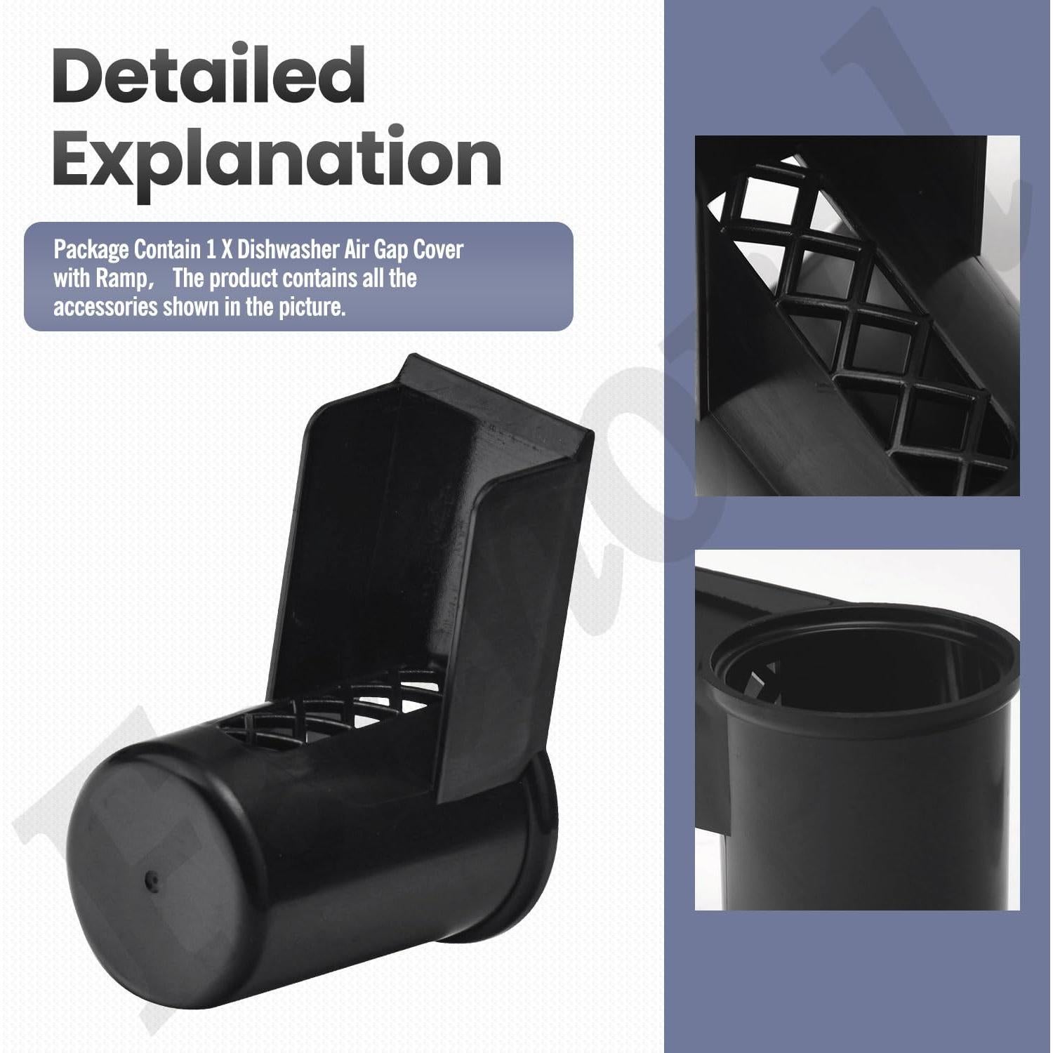 Cubierta de Aire para Lavavajillas Fennoral H-DHG-FO 2.54cm