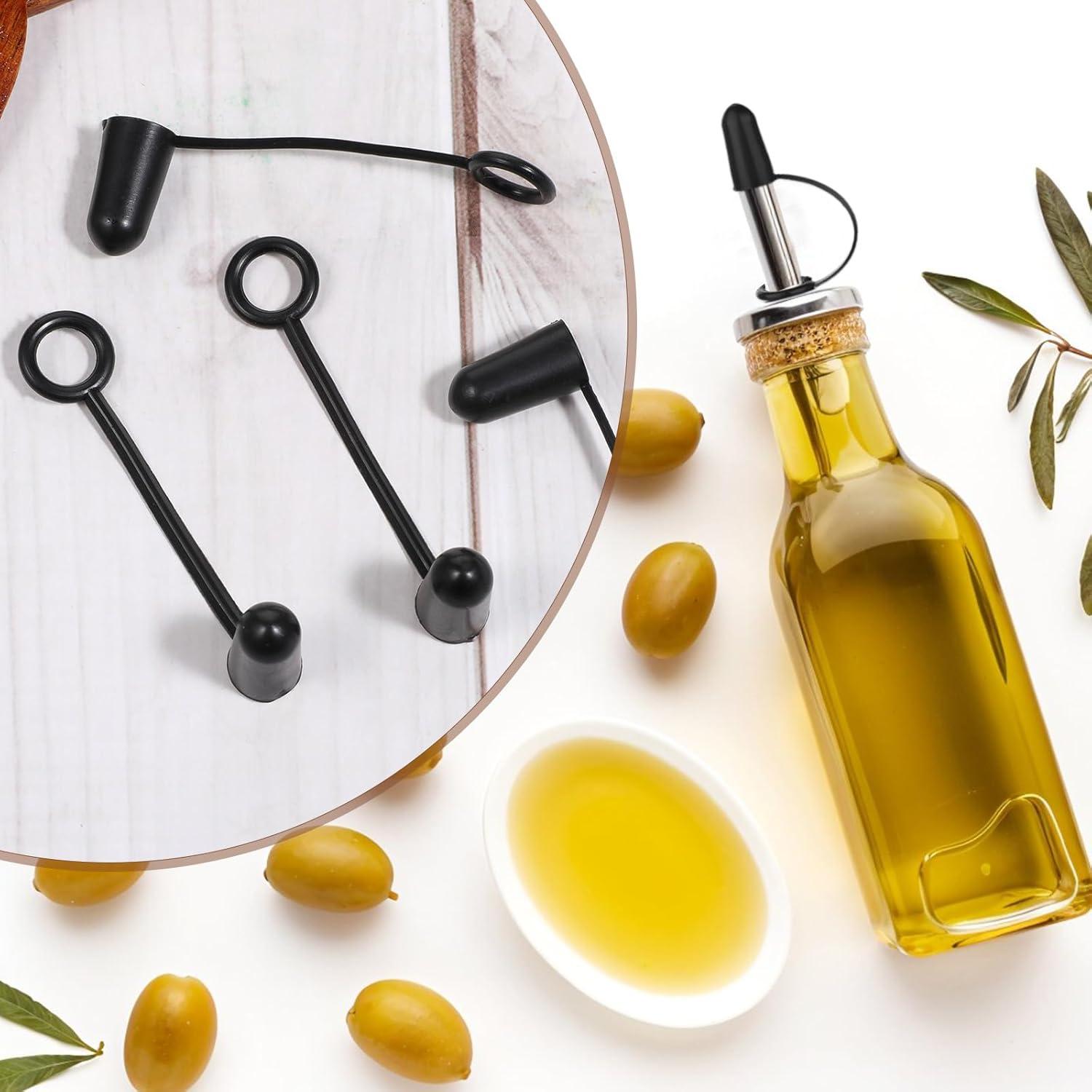 30 Tapas de Válvula de Goma para Botellas de Vino - Xelsluthe