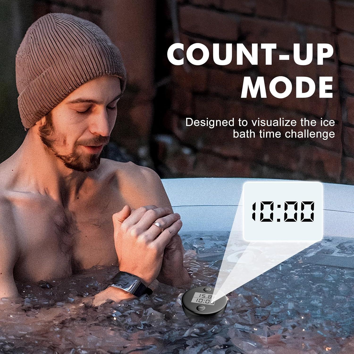 Termómetro Digital Flotante KILEEP para Baño de Hielo 2 en 1