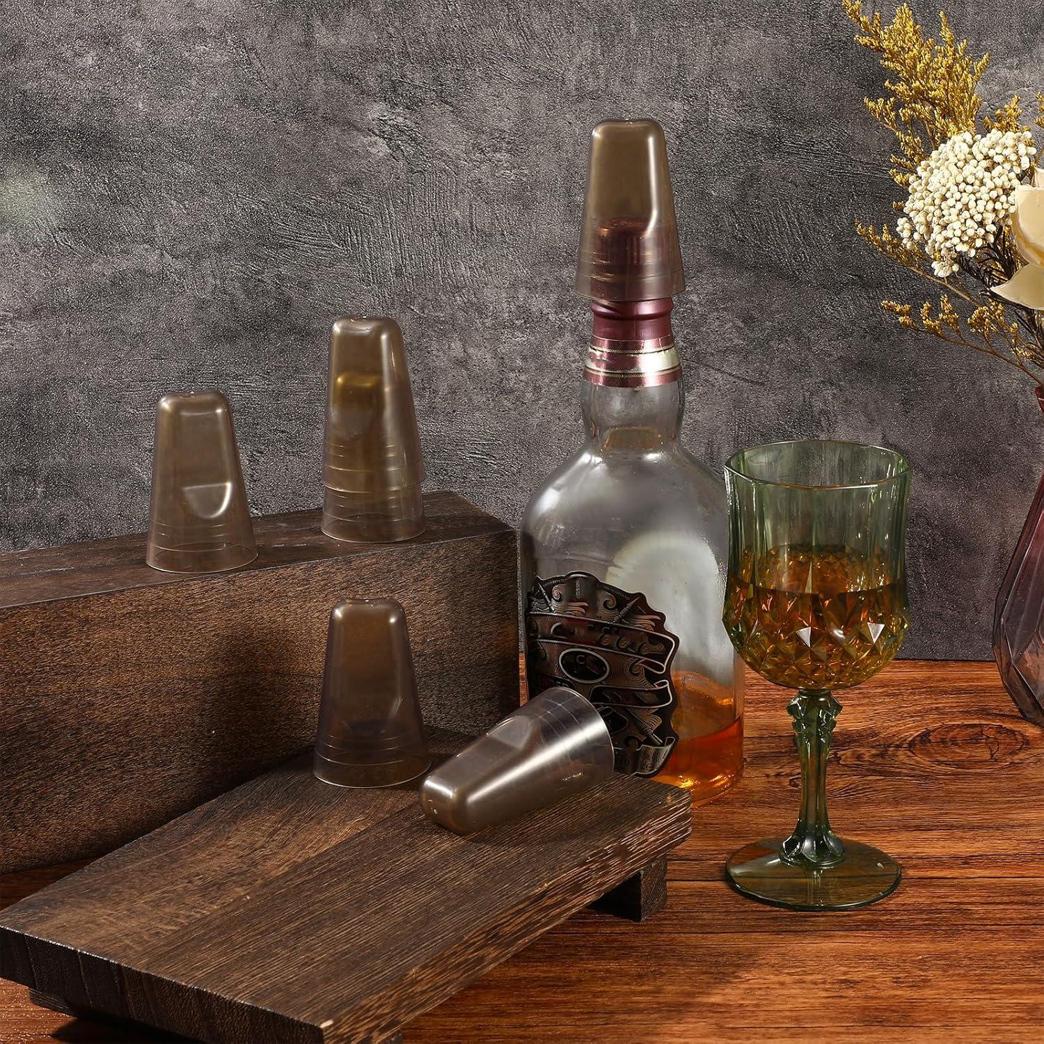 24 Cubiertas para Vertedores de Licor Nodaaiie - Tapas Protectores