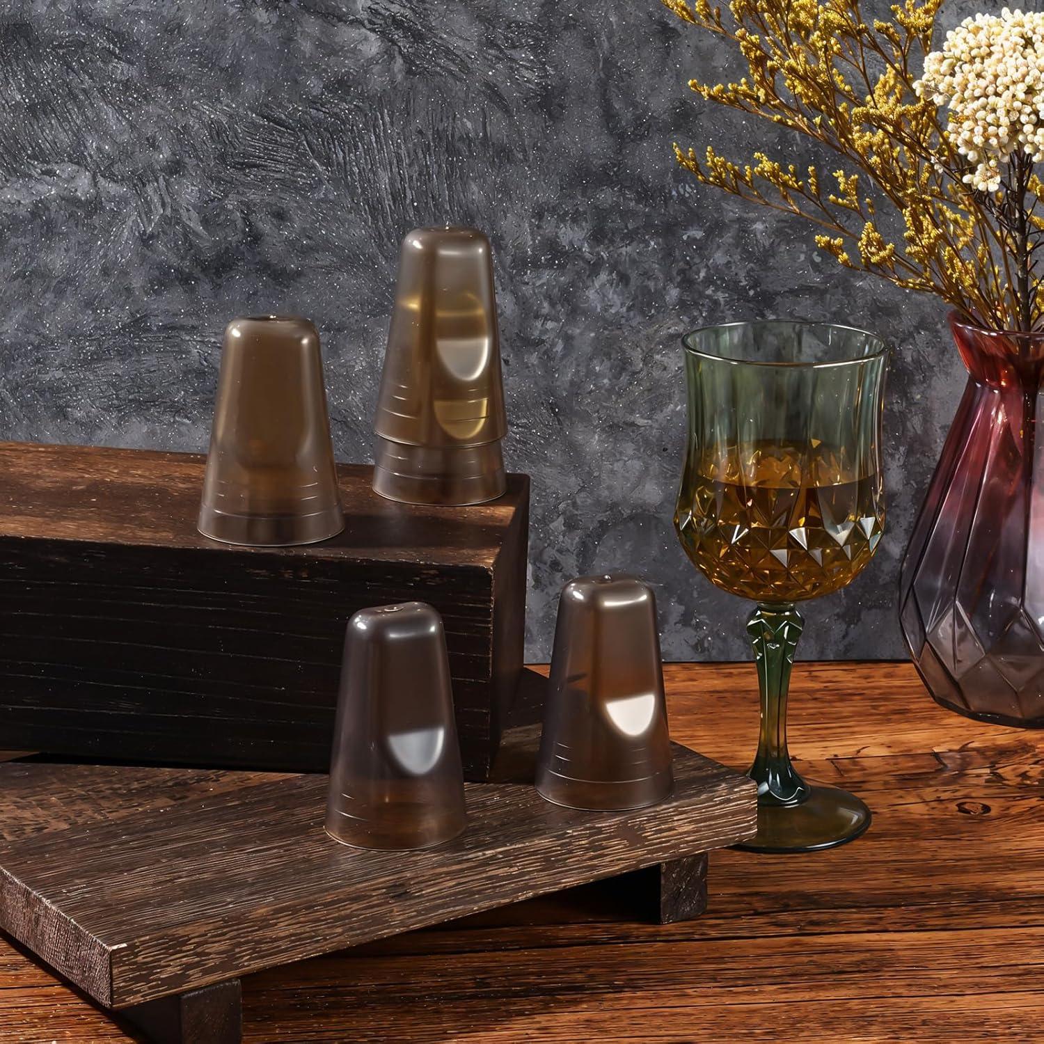 24 Cubiertas para Vertedores de Licor Nodaaiie - Tapas Protectores