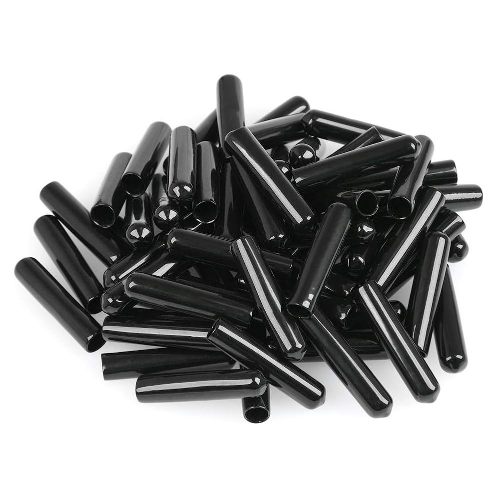 60 Cubiertas de Goma Negras para Vertedores de Licor FOCCTS