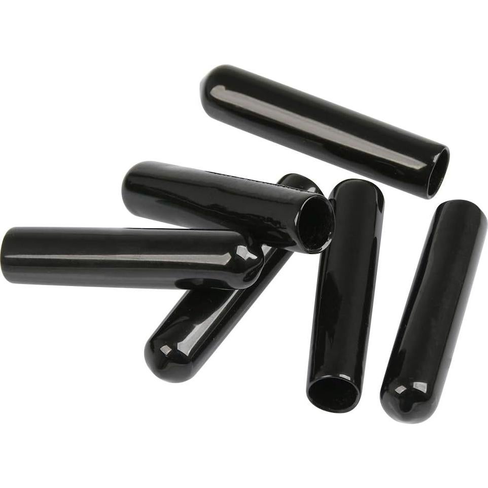 60 Cubiertas de Goma Negras para Vertedores de Licor FOCCTS