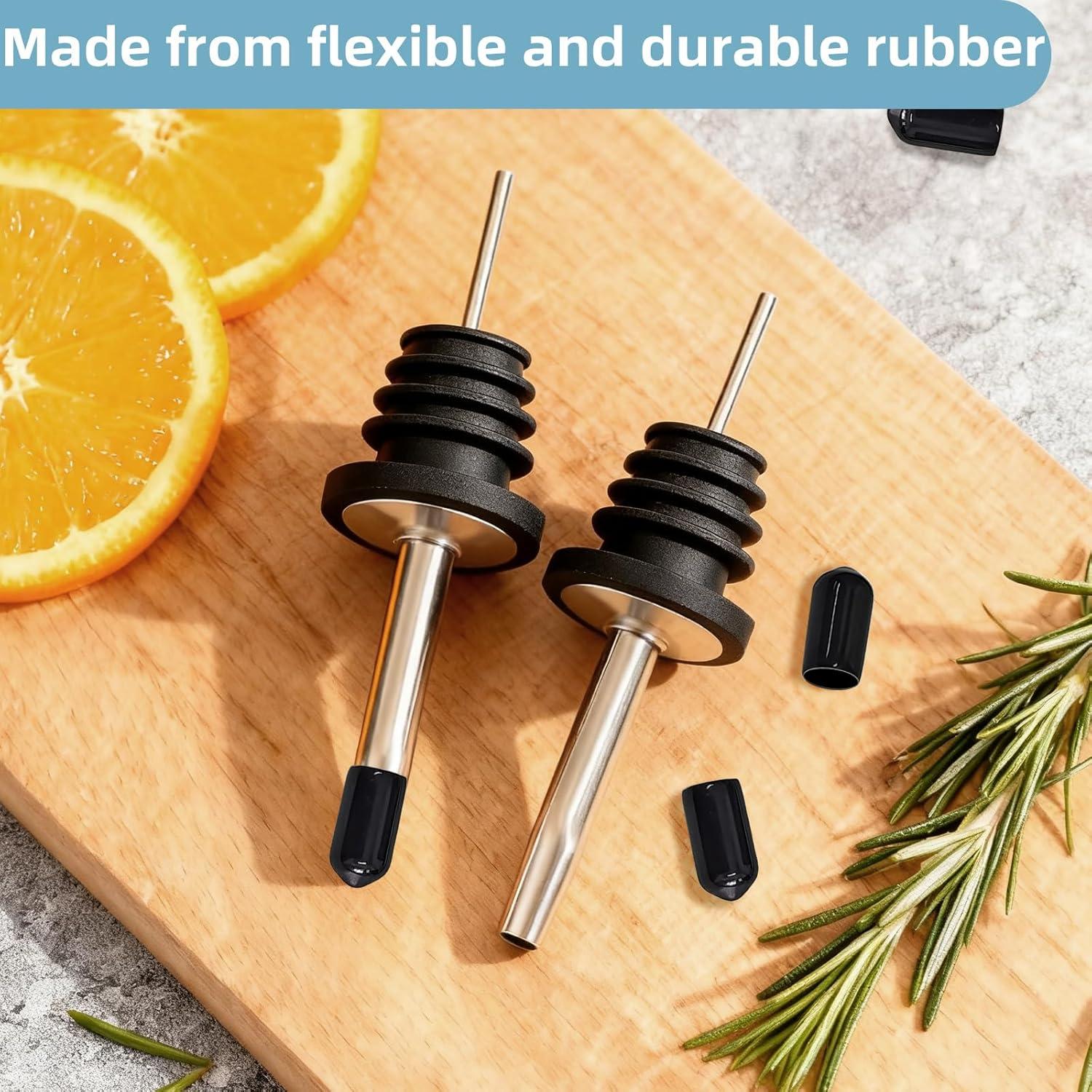 100 Cubiertas de Polvo para Vertedores de Goma ZNBSIXP