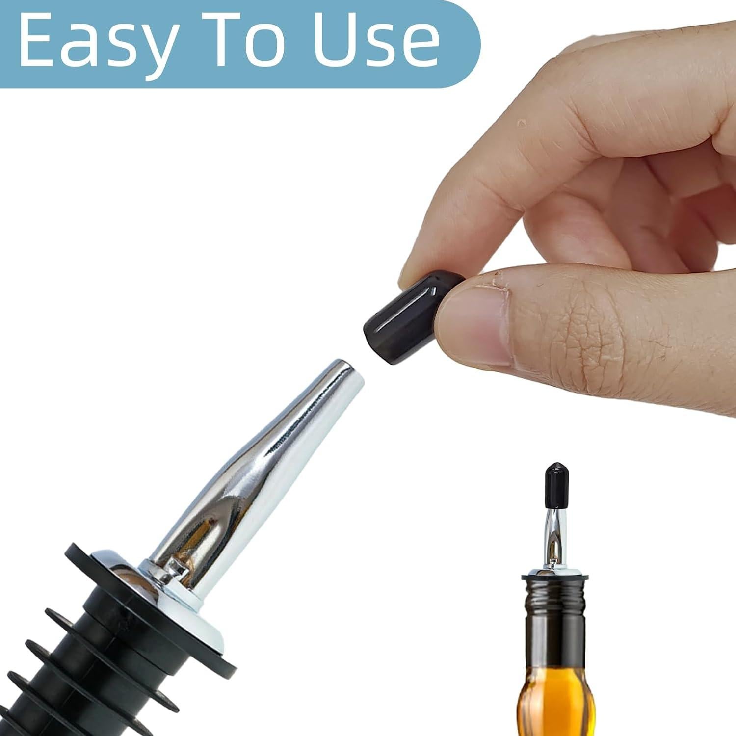 100 Cubiertas de Polvo para Vertedores de Goma ZNBSIXP