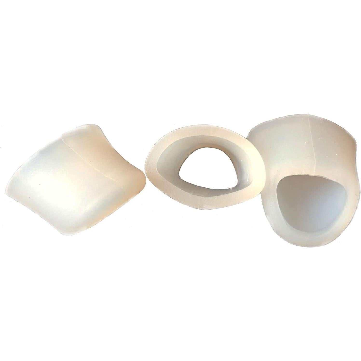 Protectores de pico de tetera de silicona Airuich 3pcs Blanco