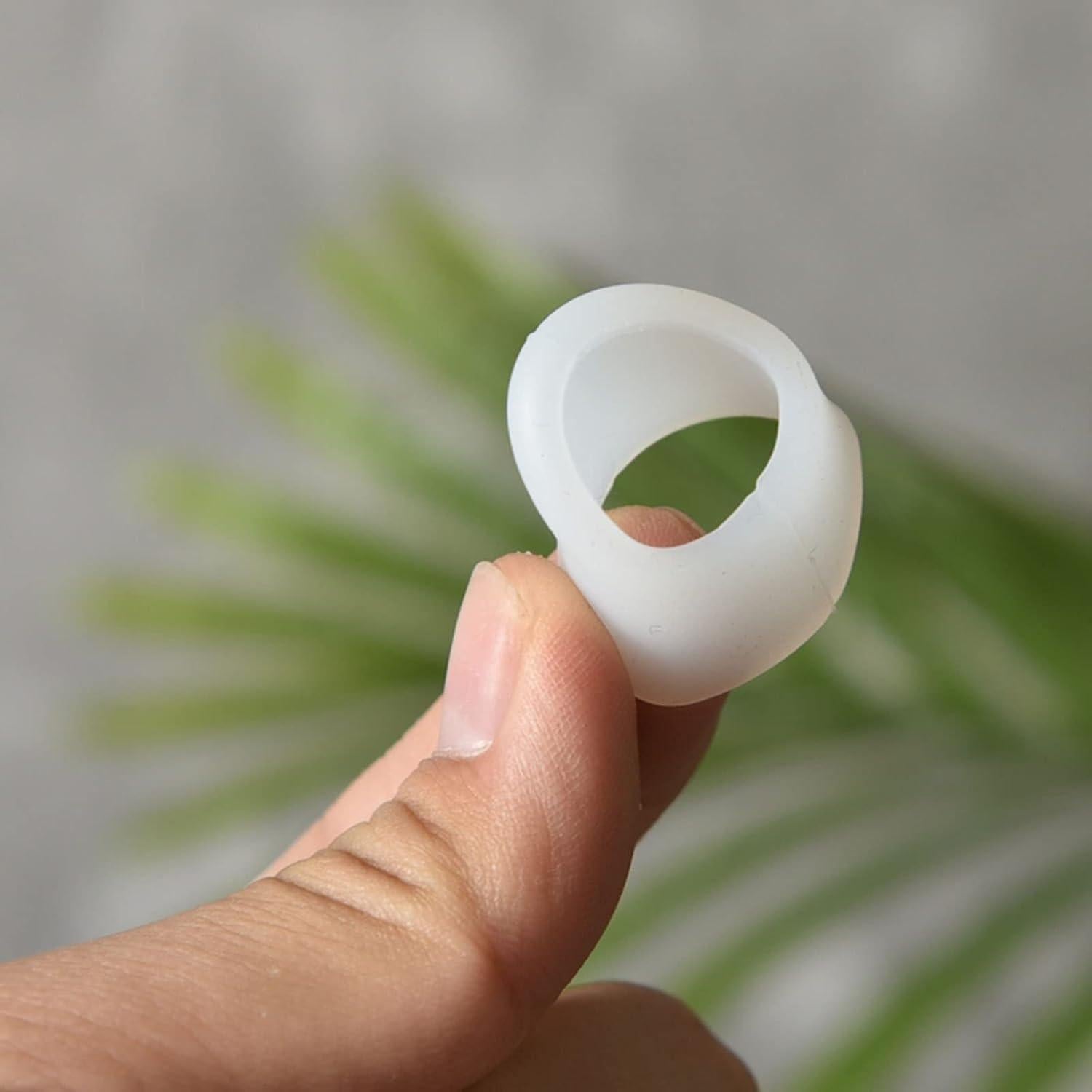 Protectores de pico de tetera de silicona Airuich 3pcs Blanco