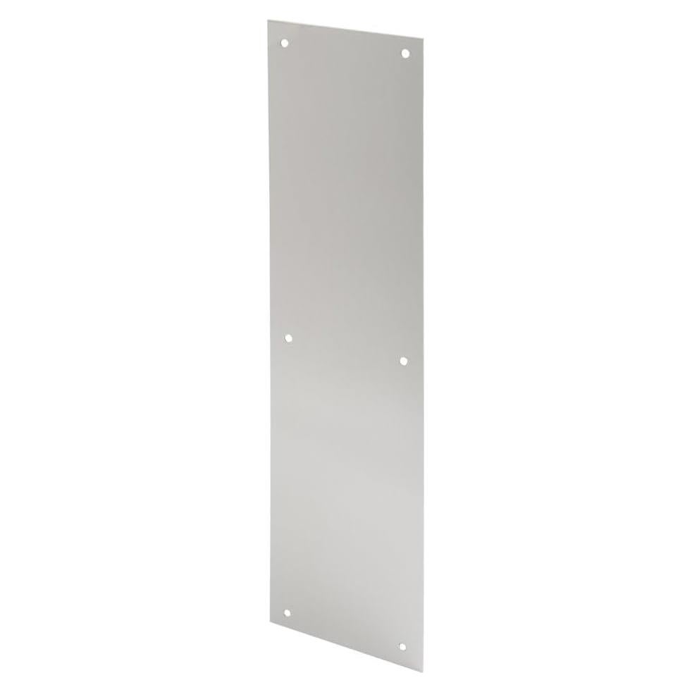 Placa de Empuje de Puerta Aluminio Satinado 40.64x10.16cm