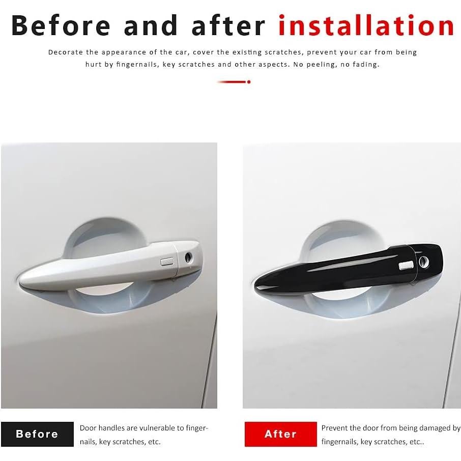 Cubierta de Manija de Puerta DLOVEG para Nissan Altima/Sentra/Rogue