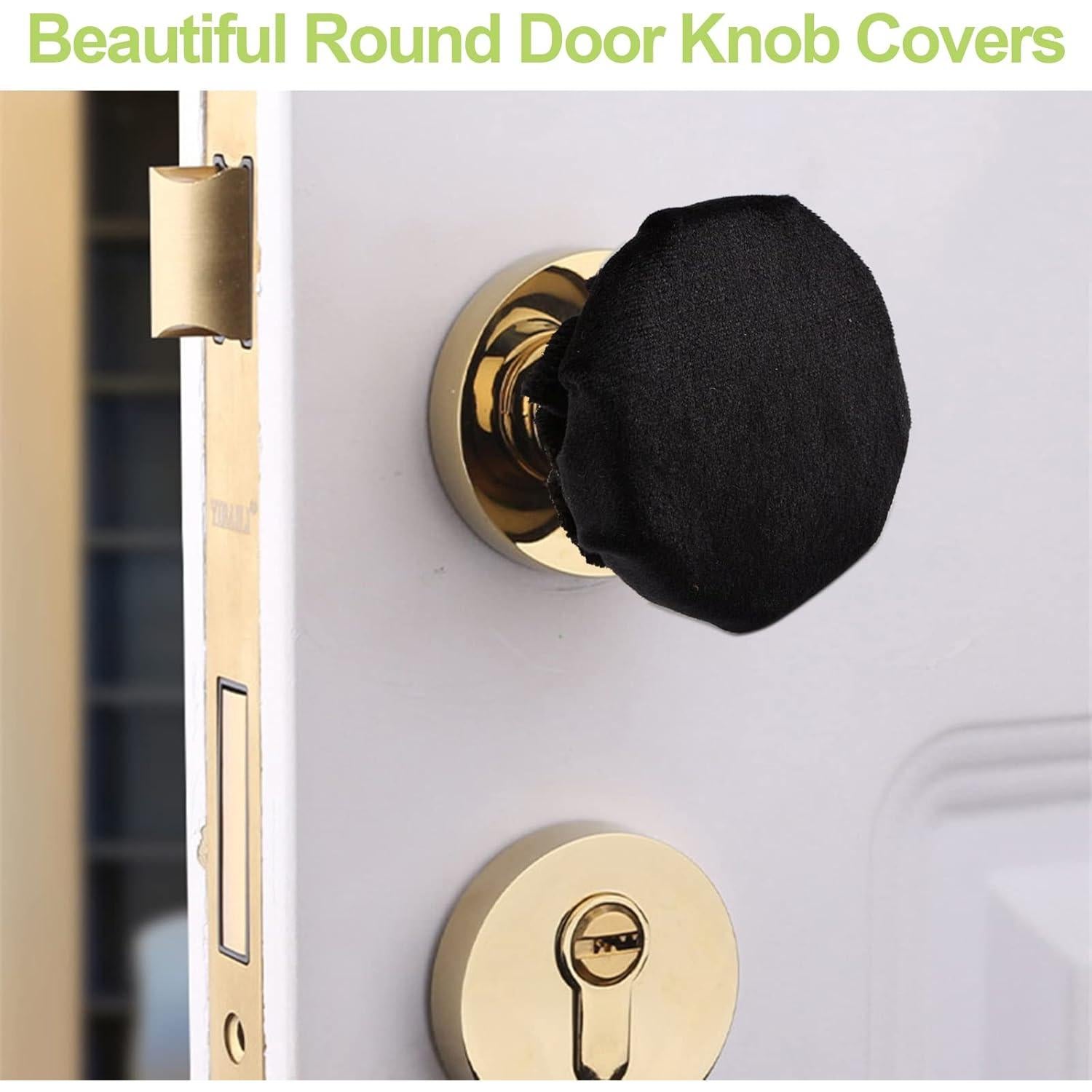 Cubiertas de Manijas de Puerta UFURMATE 2 Piezas Negras