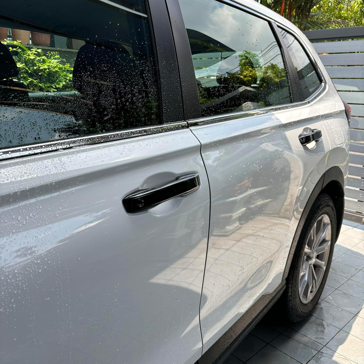 Cubierta Protectora Manija Puerta Auto Bercicci ABS Negro Brillante