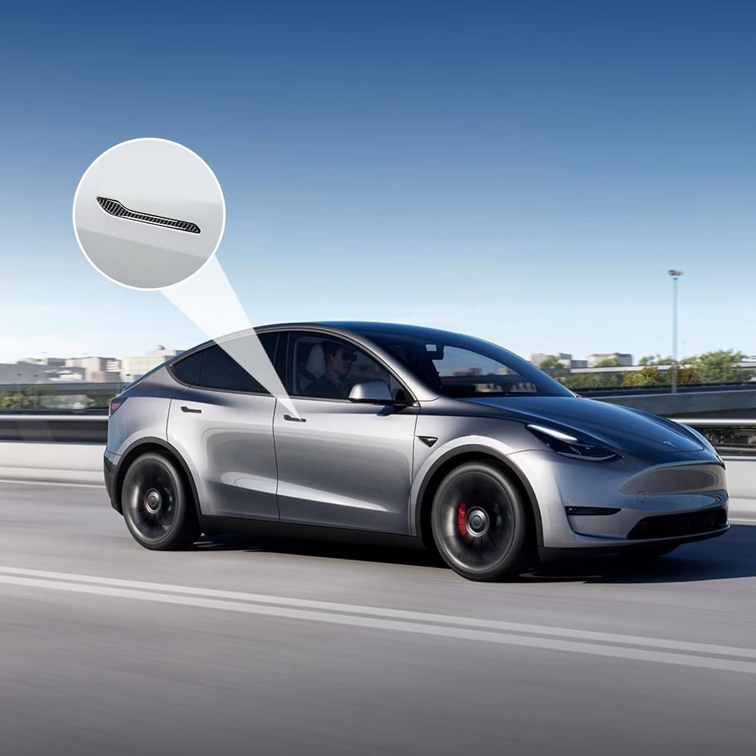 Cubiertas para Manijas de Puerta Tesla Model 3/Y 4 Piezas 2017-2025