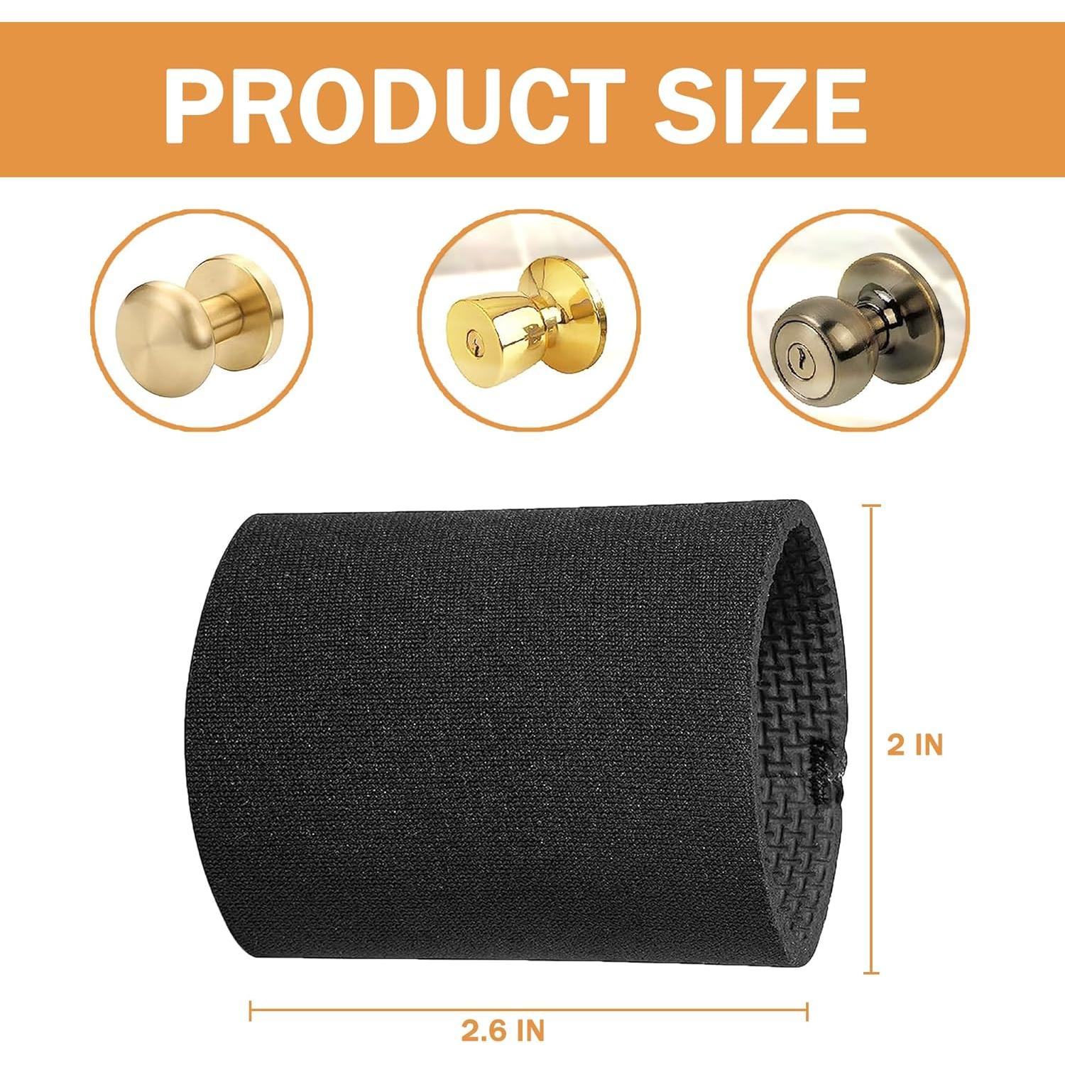 Cubierta de Manija de Puerta Redonda MDZDN - Silicona Antiescaldante