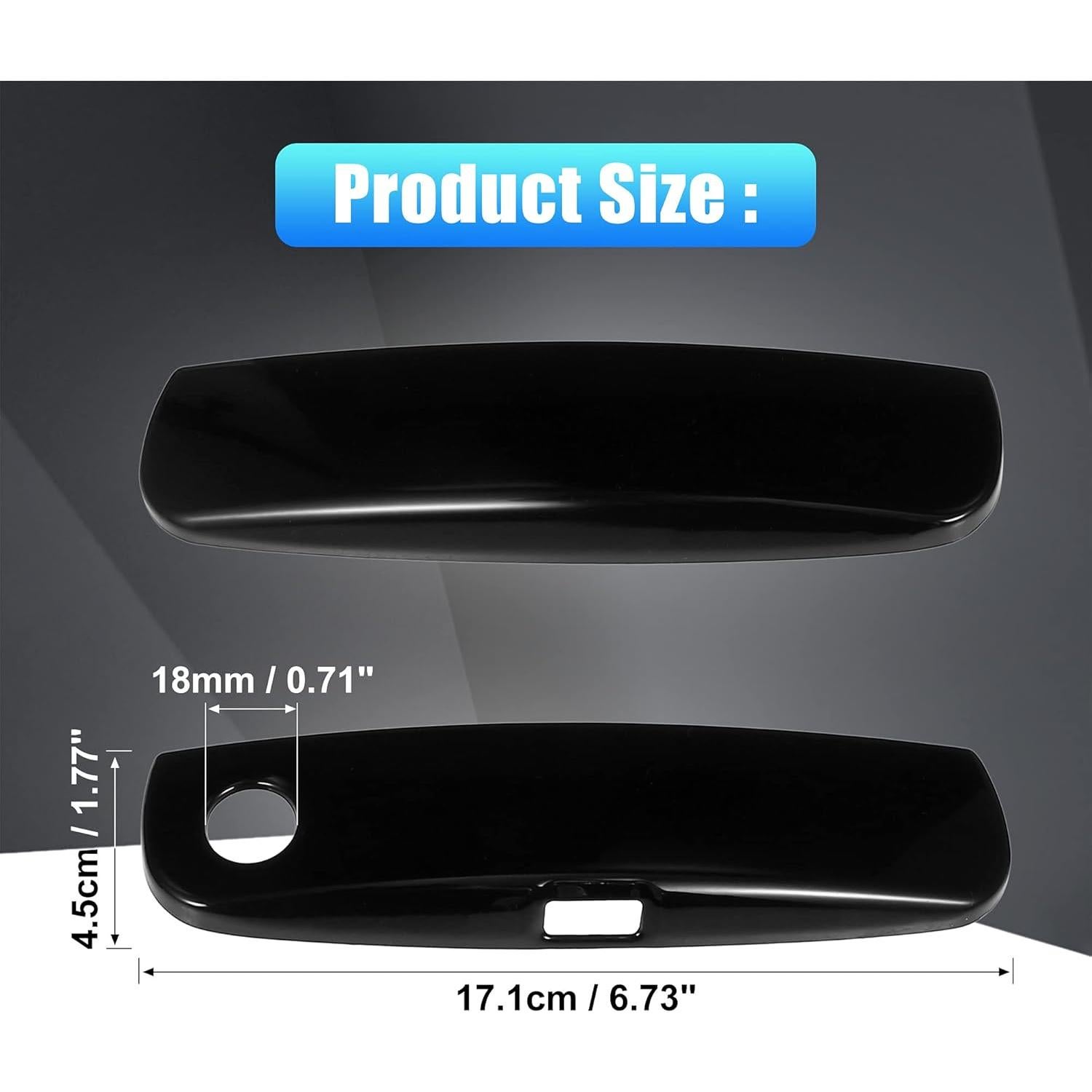 Cubierta de Manija Exterior X AUTOHAUX para Dodge Charger 2011-2021