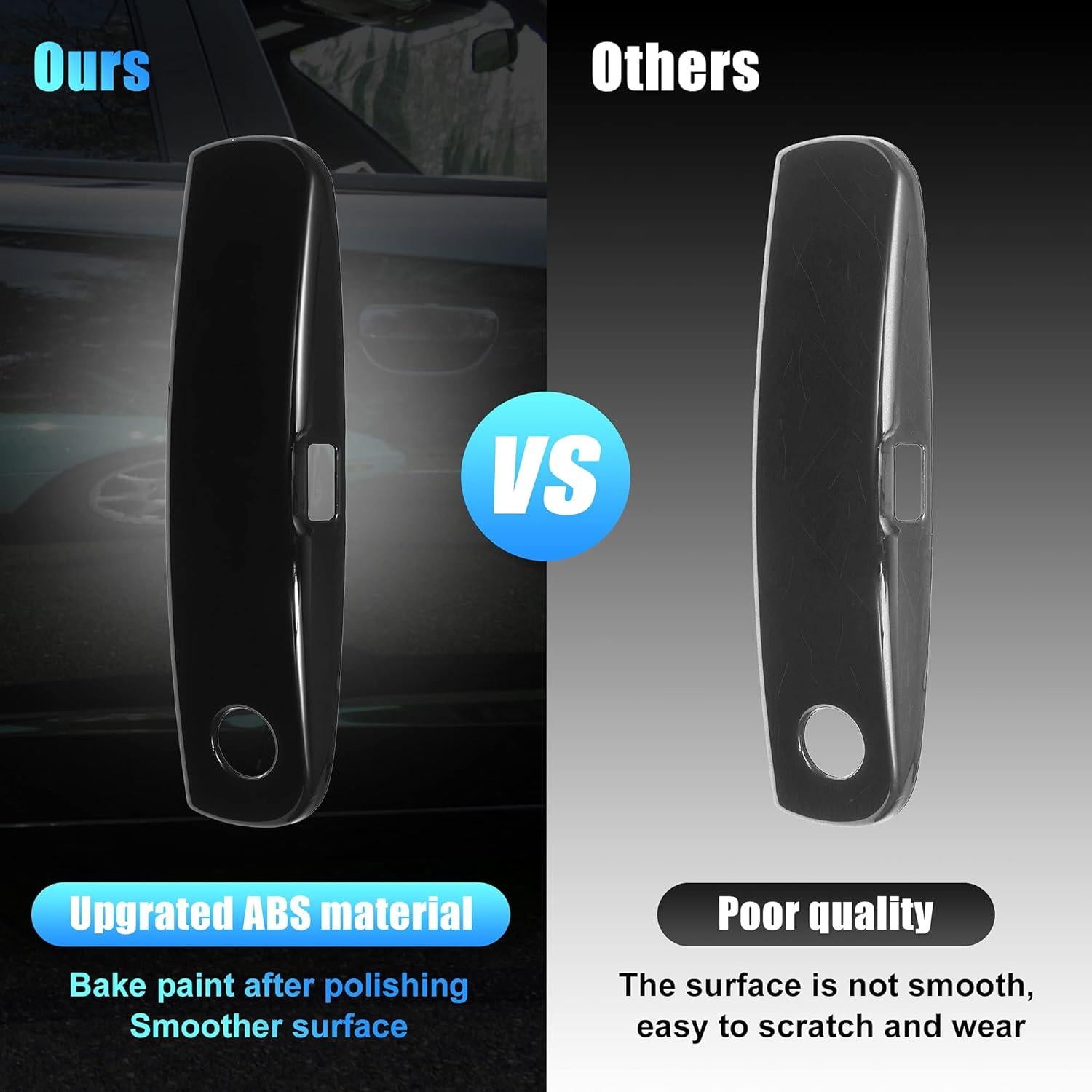 Cubierta de Manija Exterior X AUTOHAUX para Dodge Charger 2011-2021