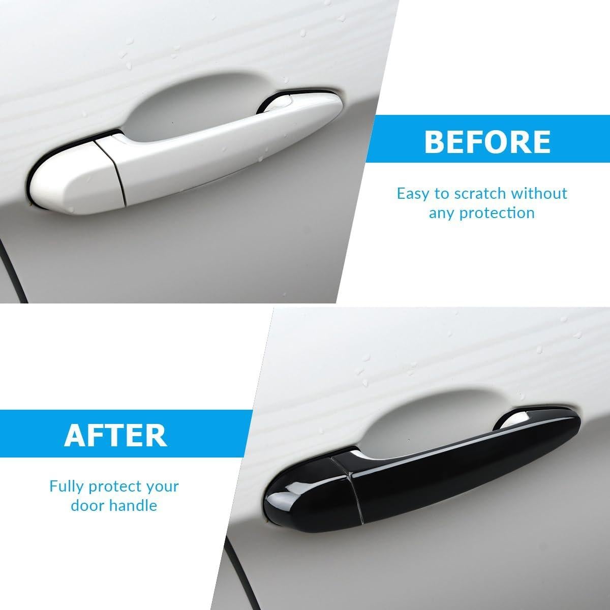 Cubierta de Manija de Puerta DLOVEG para BMW 118i 120i 320i 8 Piezas