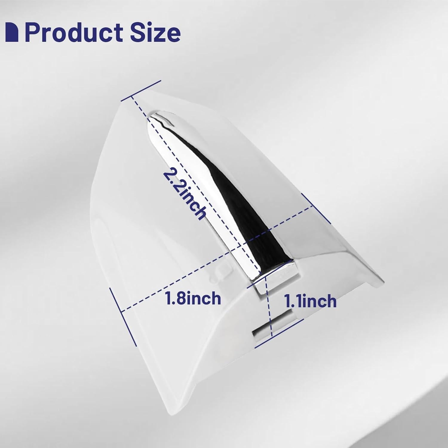 Cubierta de manija de puerta Ford Fusion/Edge Gztoyu Blanco