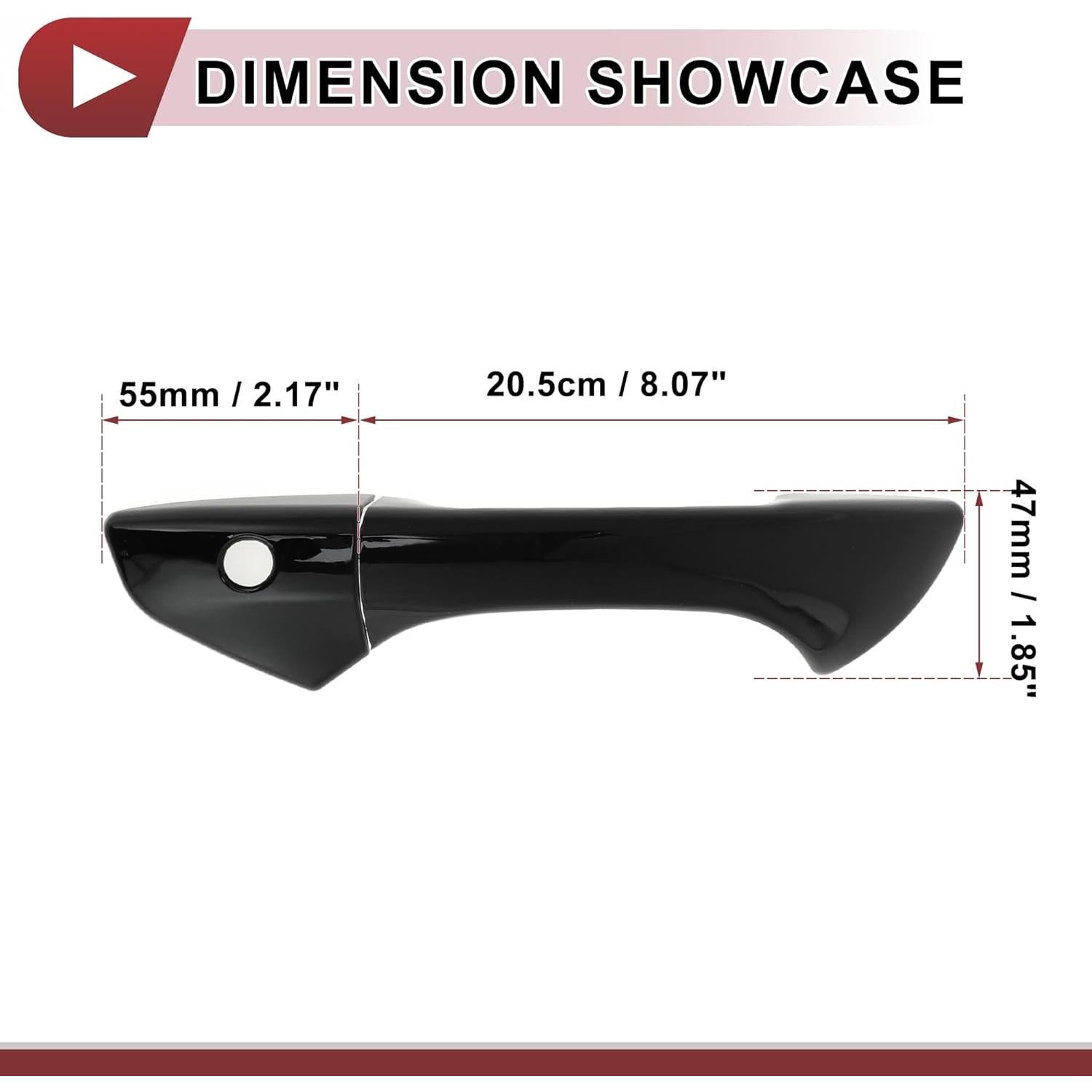 Cubierta de Manija de Puerta para Honda Accord 2008-2012 HEROFFIX