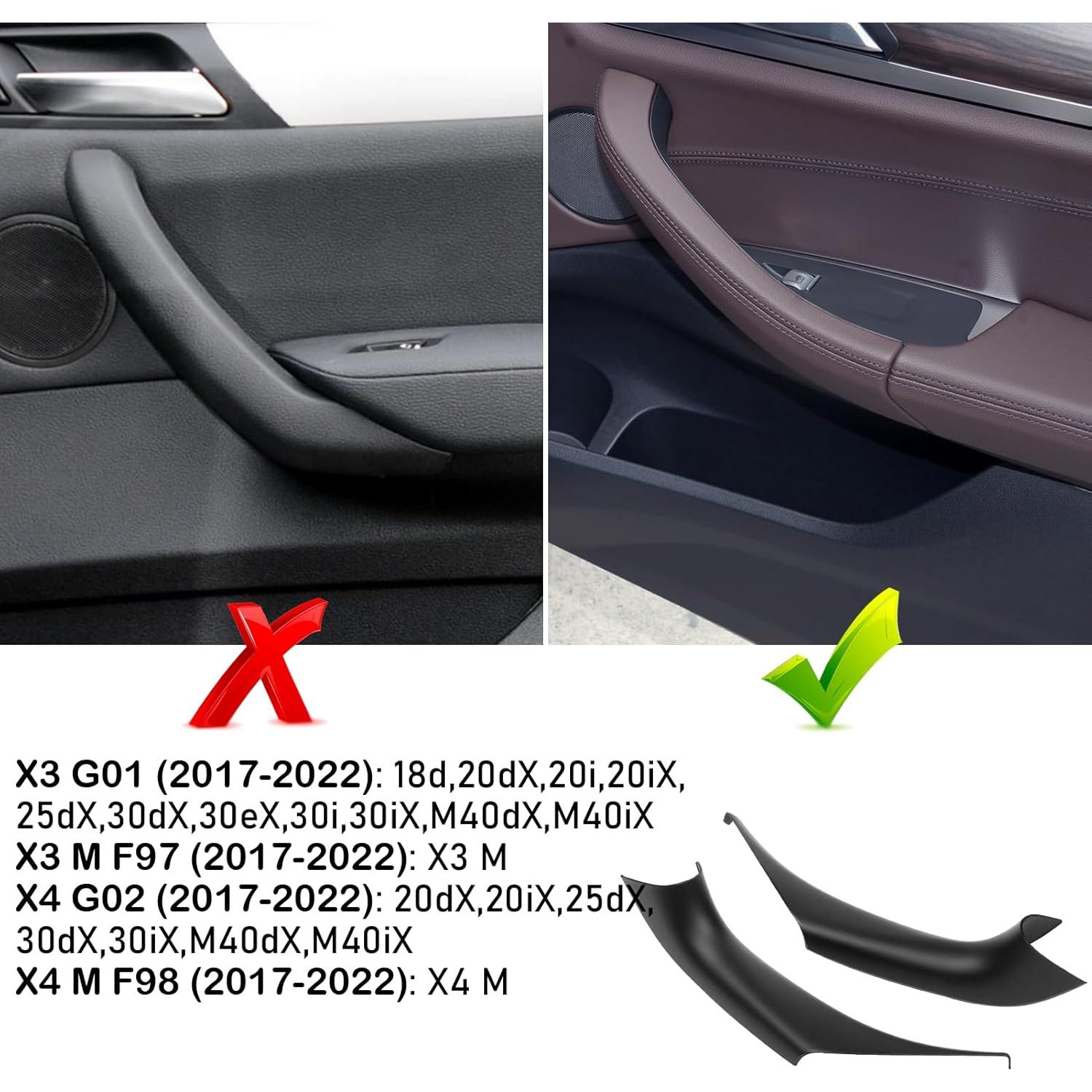 Cubiertas de Manijas de Puerta Jaronx para BMW X3 G01/X4 G02