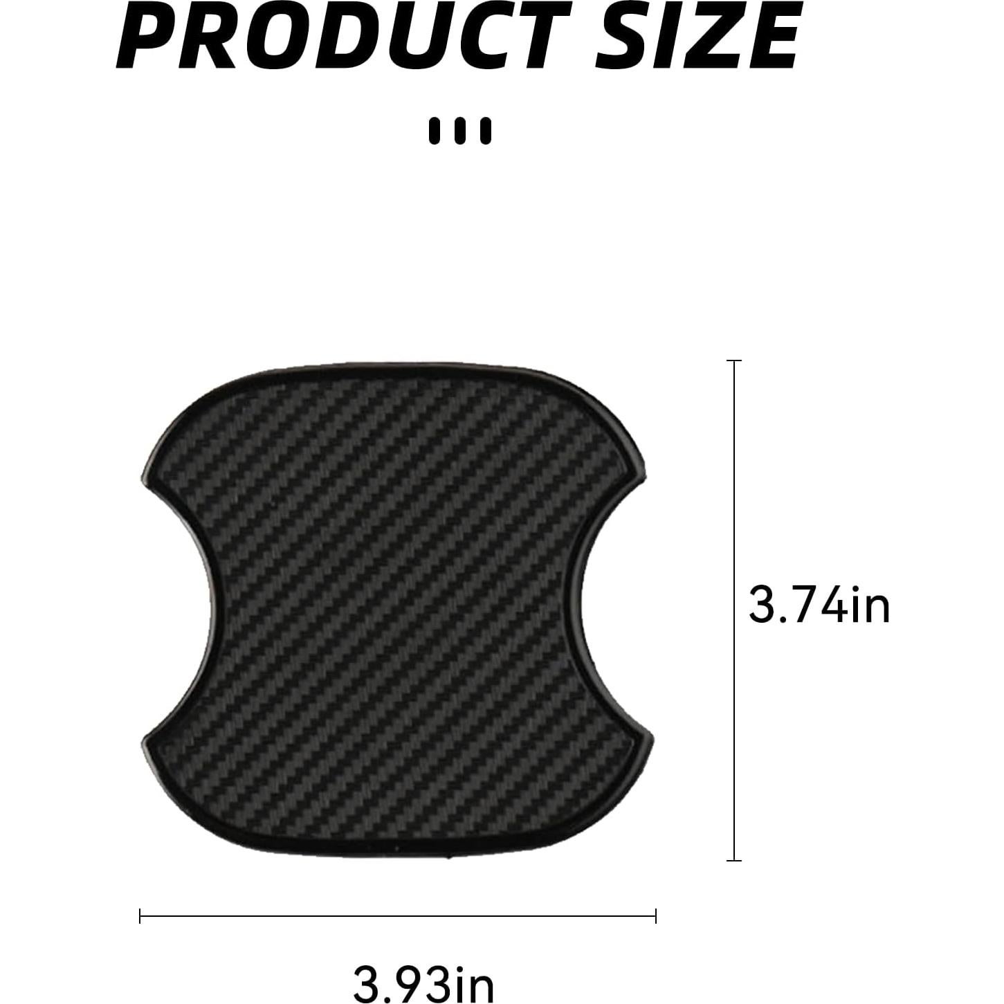 4 Protectores de Arañazos para Manijas de Puerta Tioollev