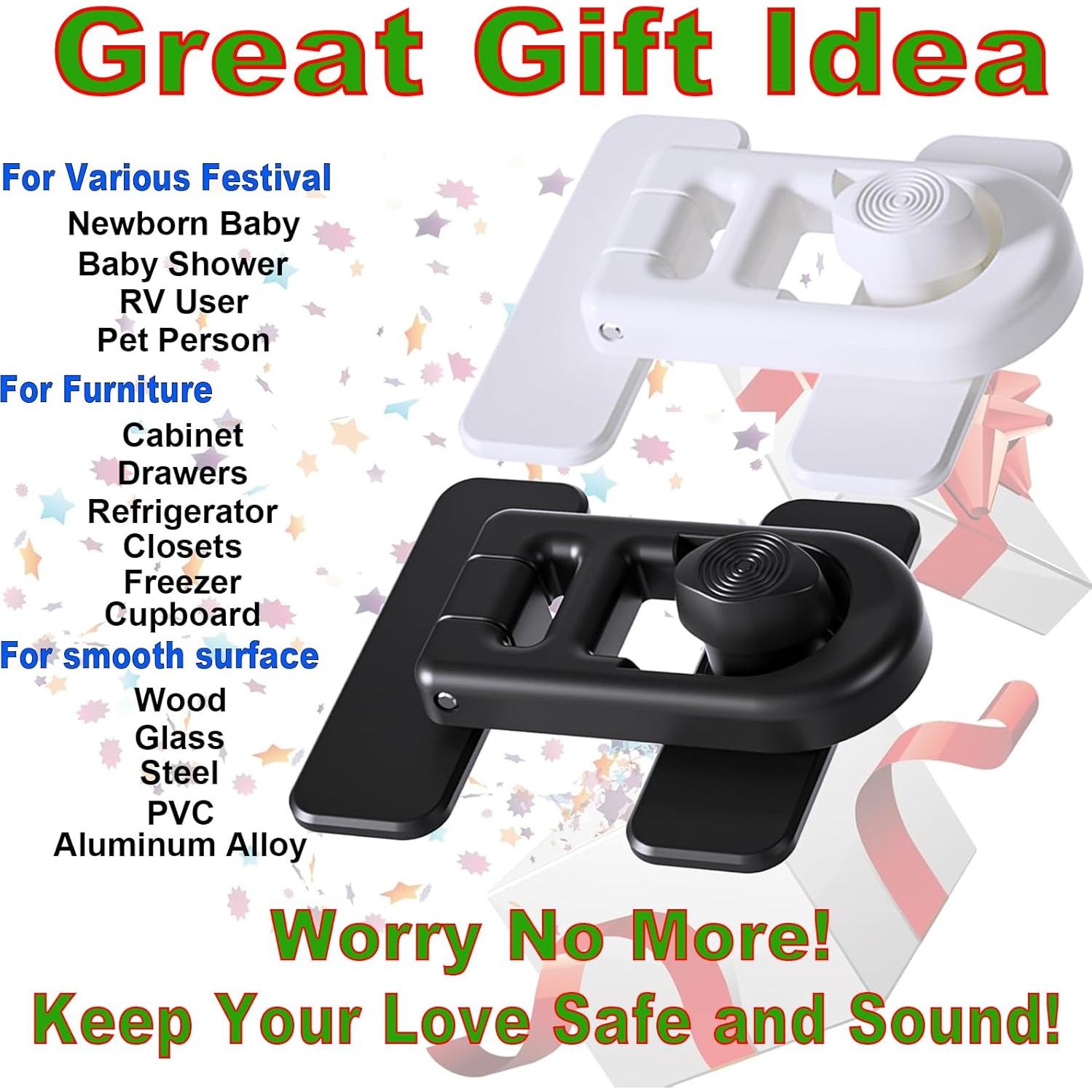 Cerradura de Seguridad para Refrigerador SHENZHEN 2-Pack