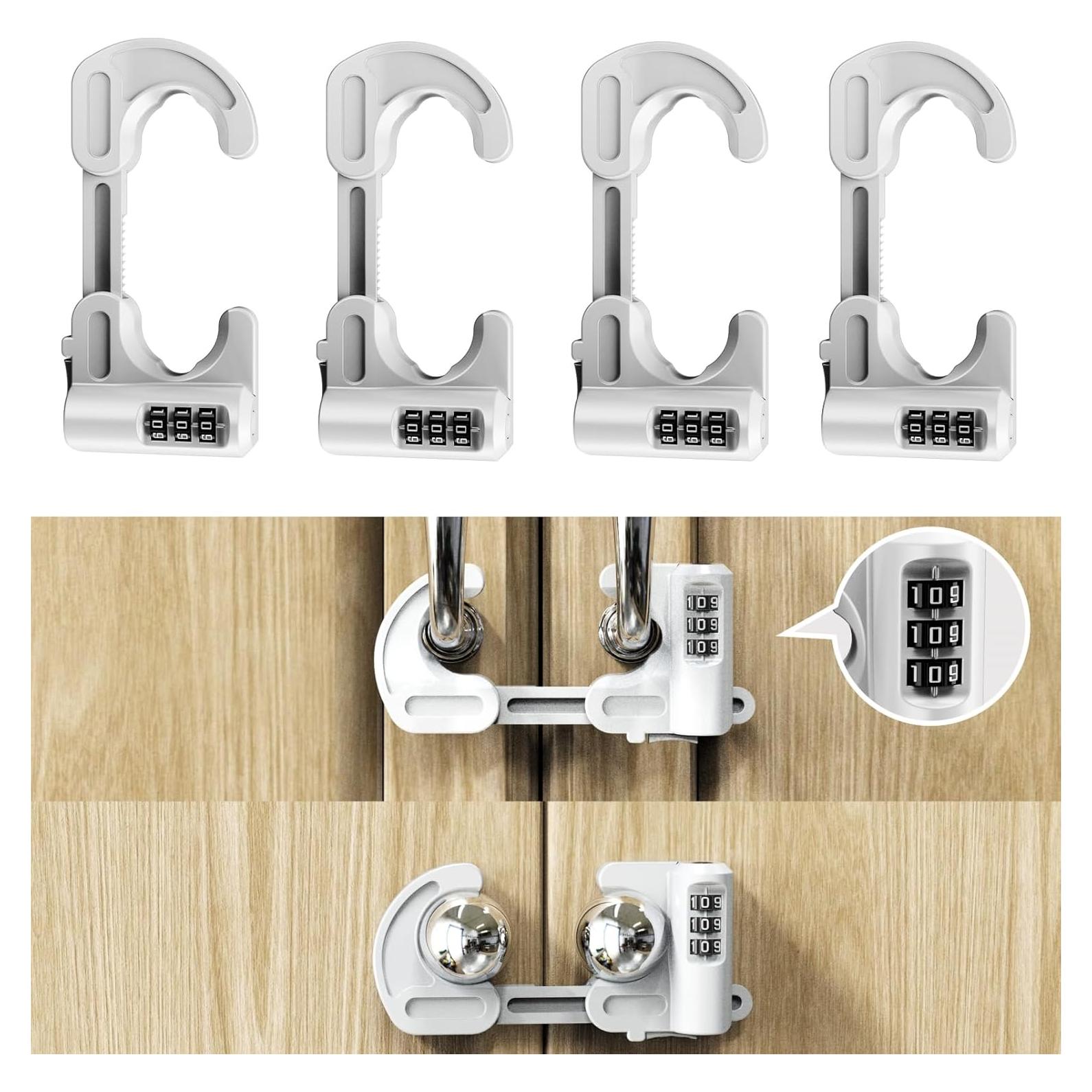 Cerraduras de Gabinete a Prueba de Niños Casa de Jola - 4 Piezas
