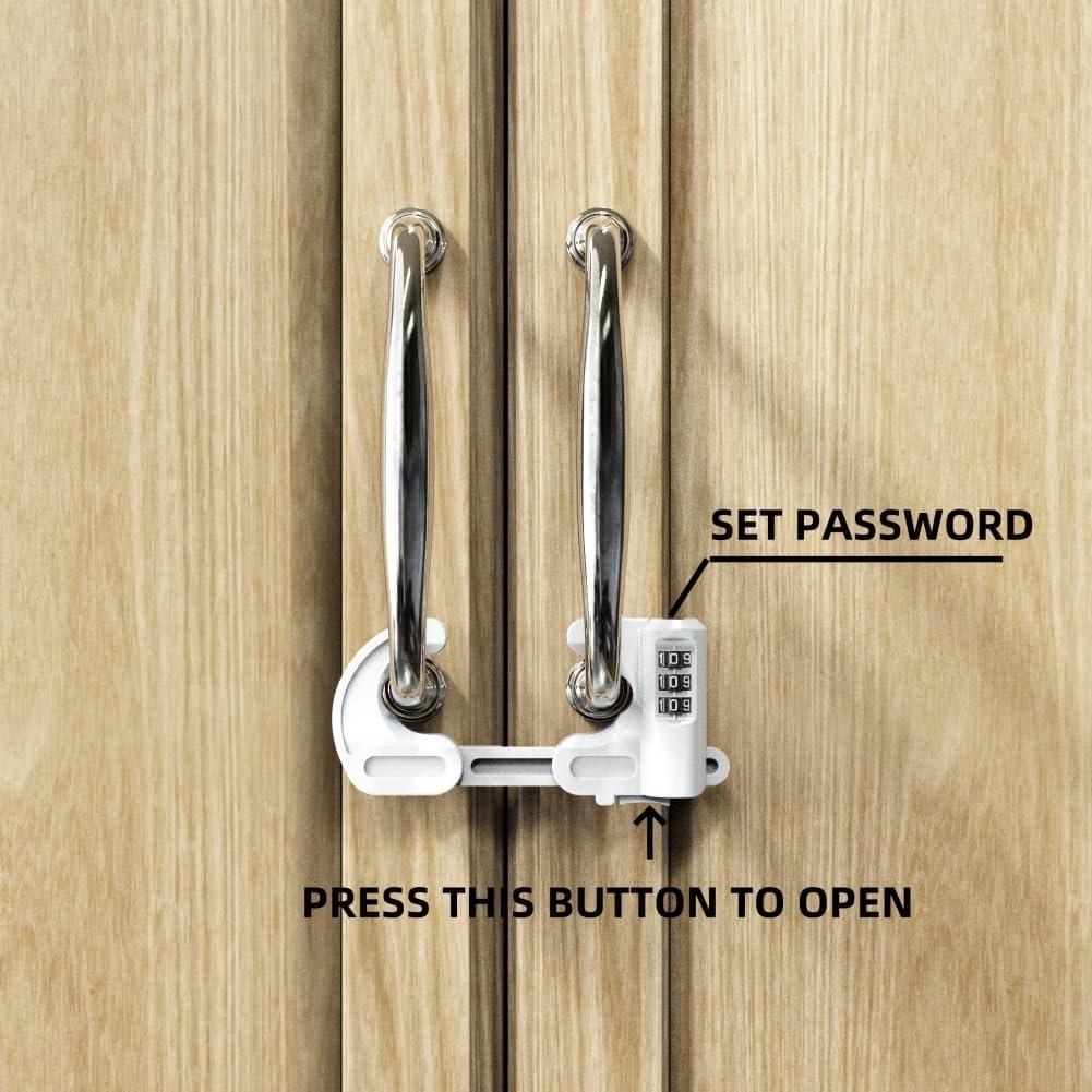 Cerraduras de Gabinete a Prueba de Niños Casa de Jola - 4 Piezas