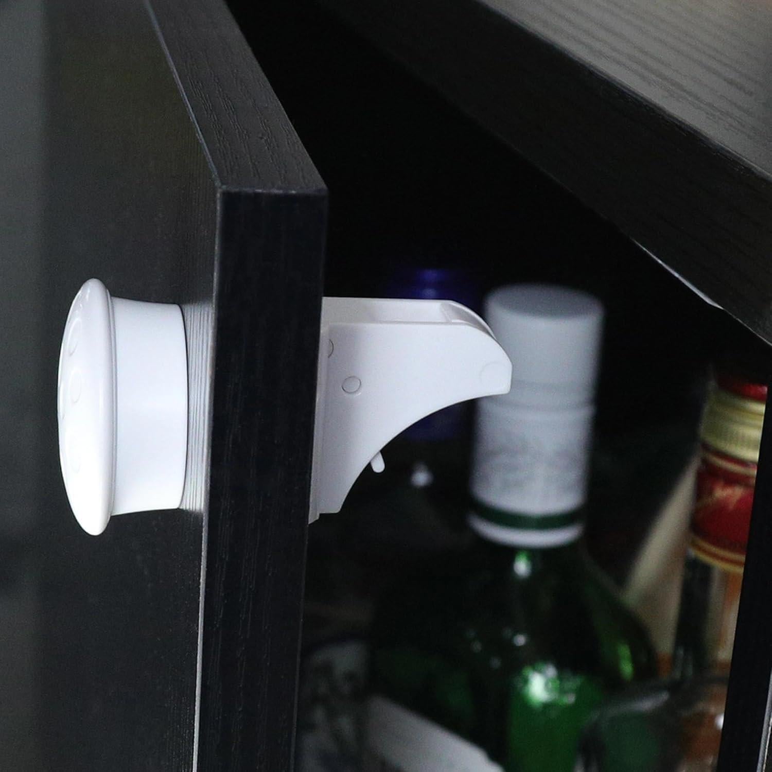 Cerraduras Magnéticas para Gabinetes Tseidigs 20+6 Piezas