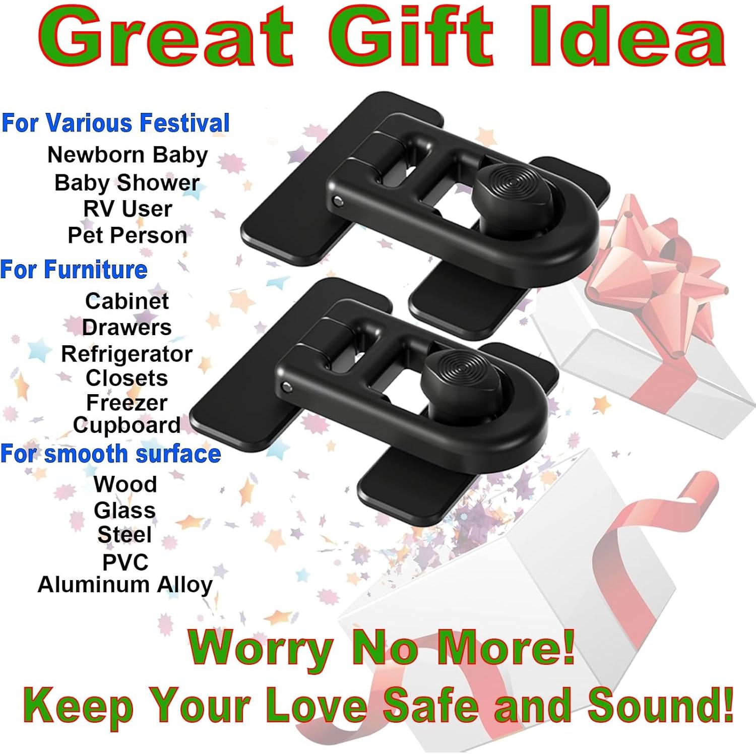 Bloqueo de Seguridad para Refrigerador SHENZHEN - 2 Paquetes