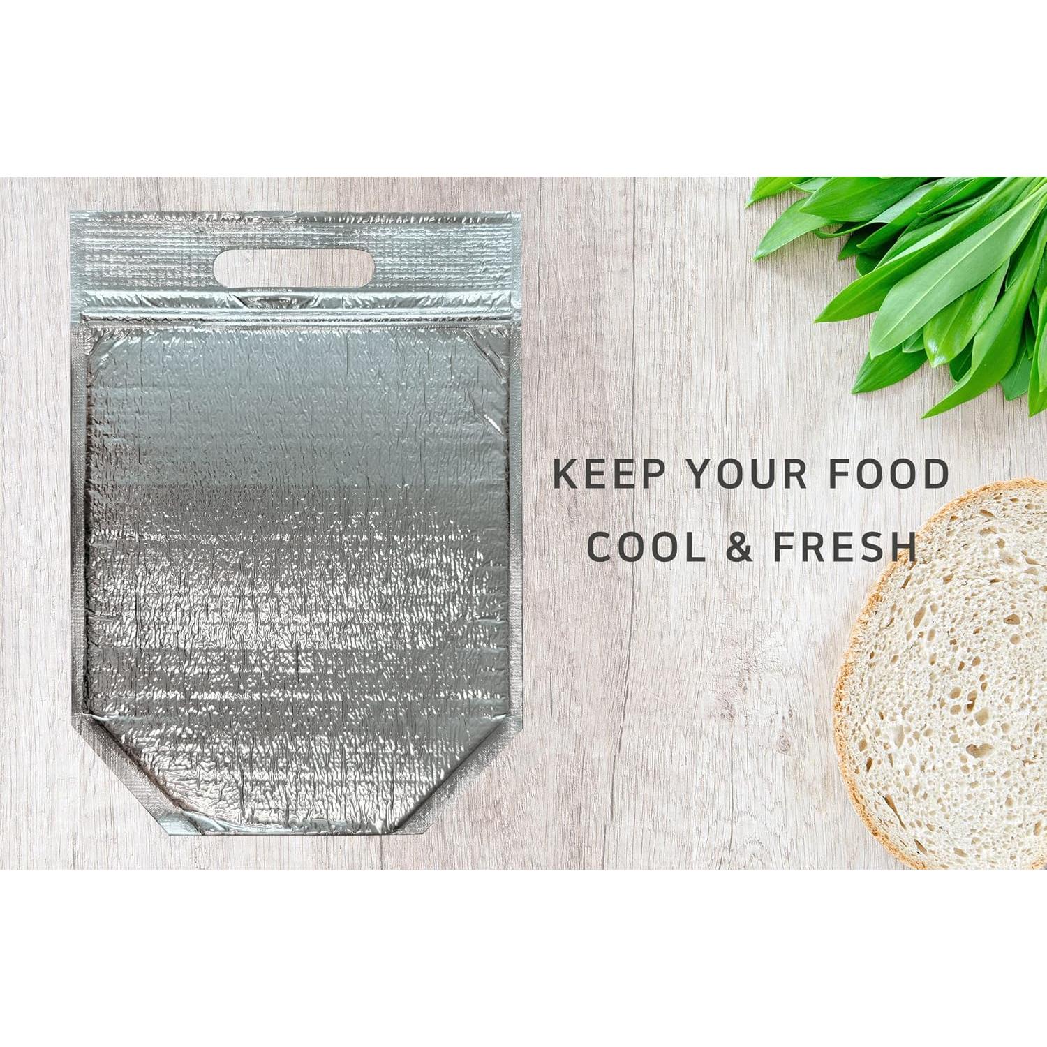 Bolsa Aislante Térmica BnGT Mediana 24.9x27.9cm 5 Piezas