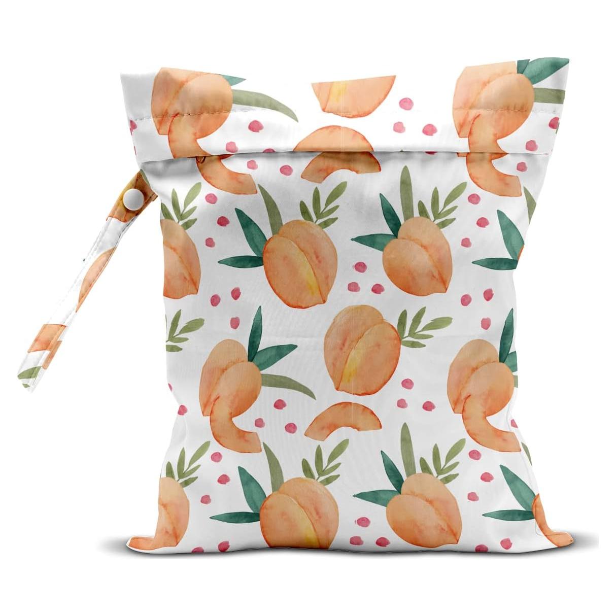 Bolsa Húmeda y Seca Reutilizable Durazno 26x32cm