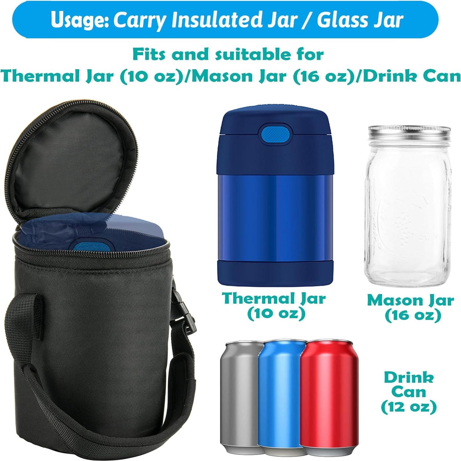 Bolsa de Almuerzo Mini Cosmos para Tarros de Comida 0.28L