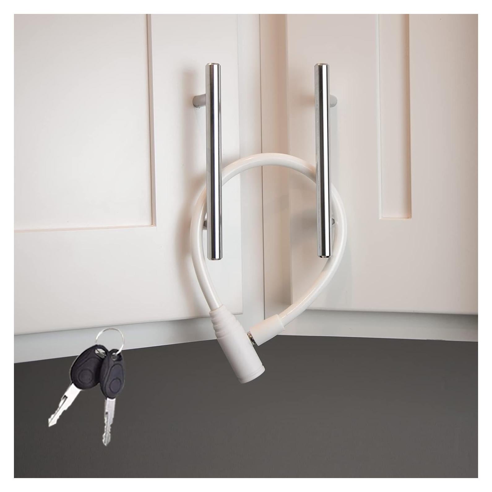 Candado para Refrigerador Urban August - 2 Paquete Blanco