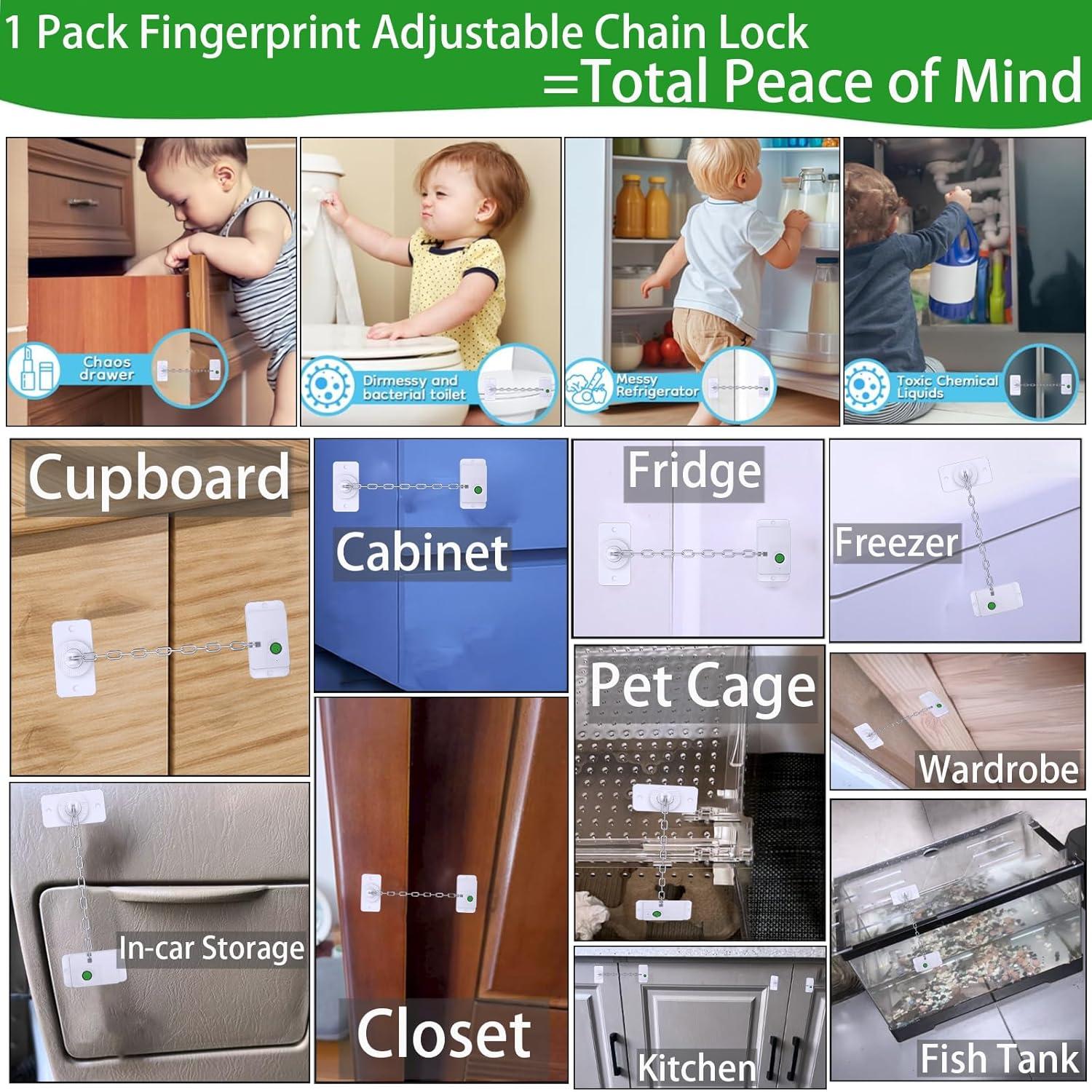 Cerradura Biométrica de Huella Dactilar Ajustable SHENZHEN