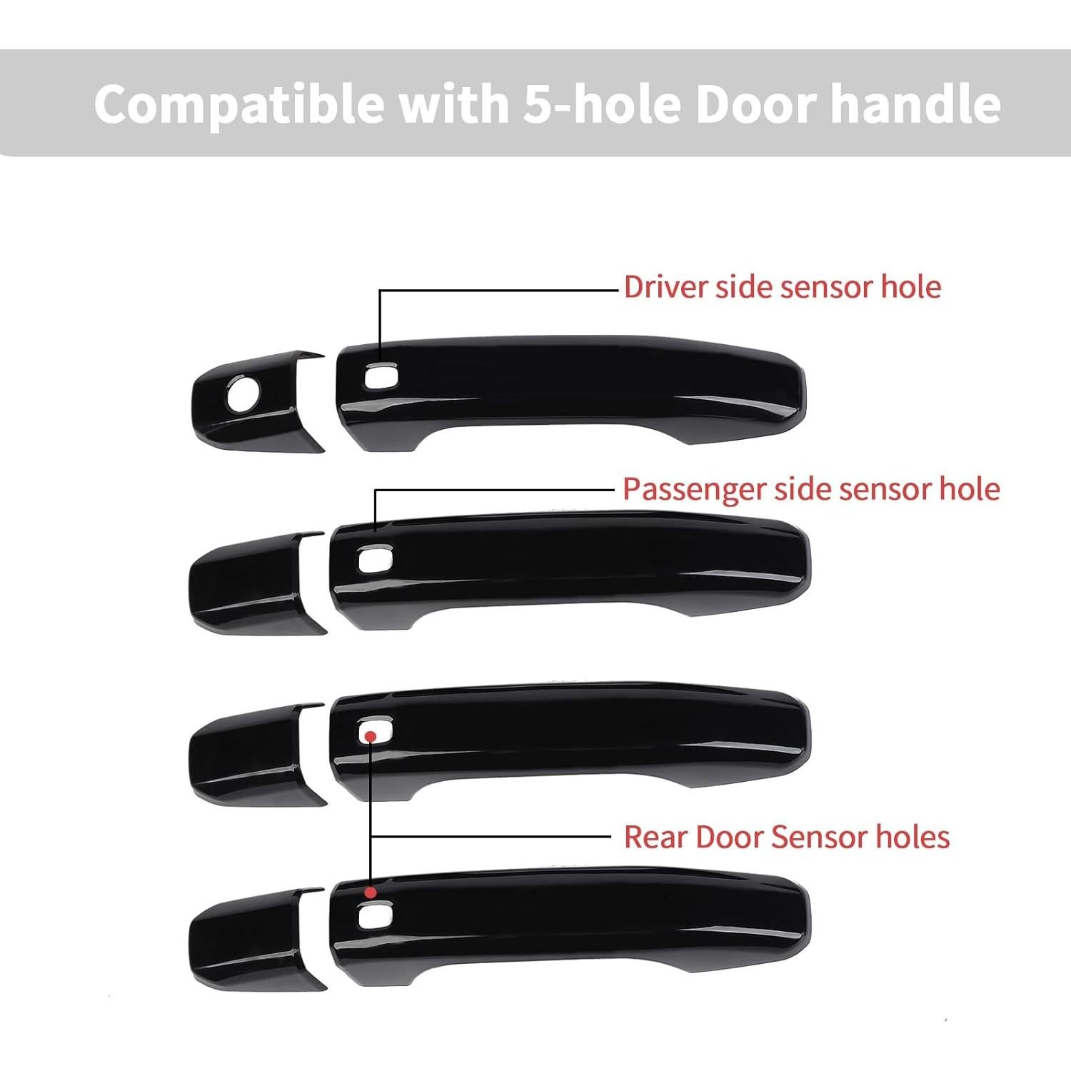 Cubiertas de Manijas de Puerta Linskip para Chevry y GMC 2021-2025