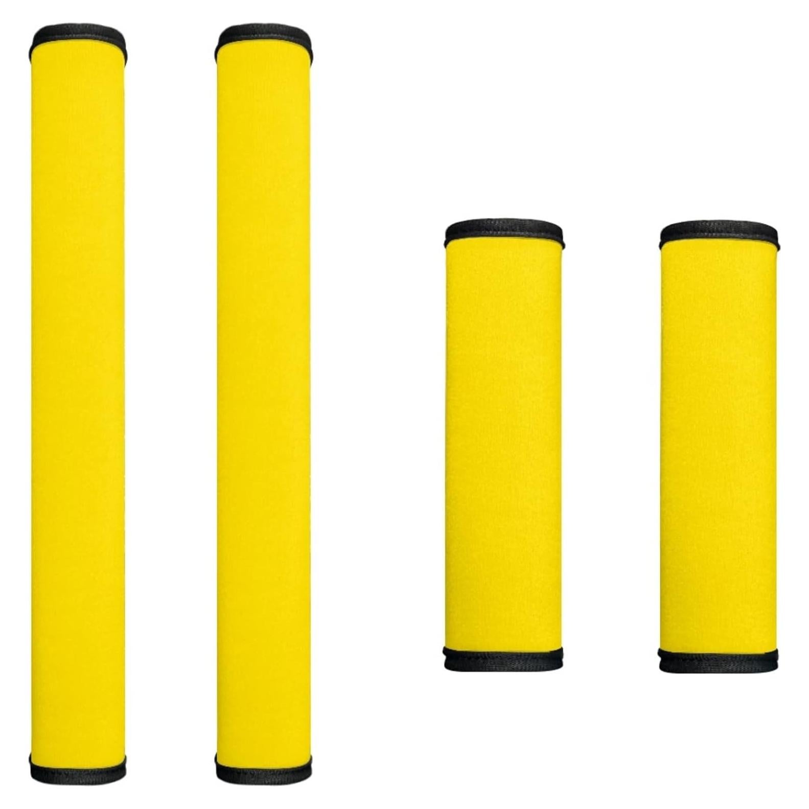 Cubiertas de Manijas de Puerta Amarillas Hinthetall 4PCS Antideslizante