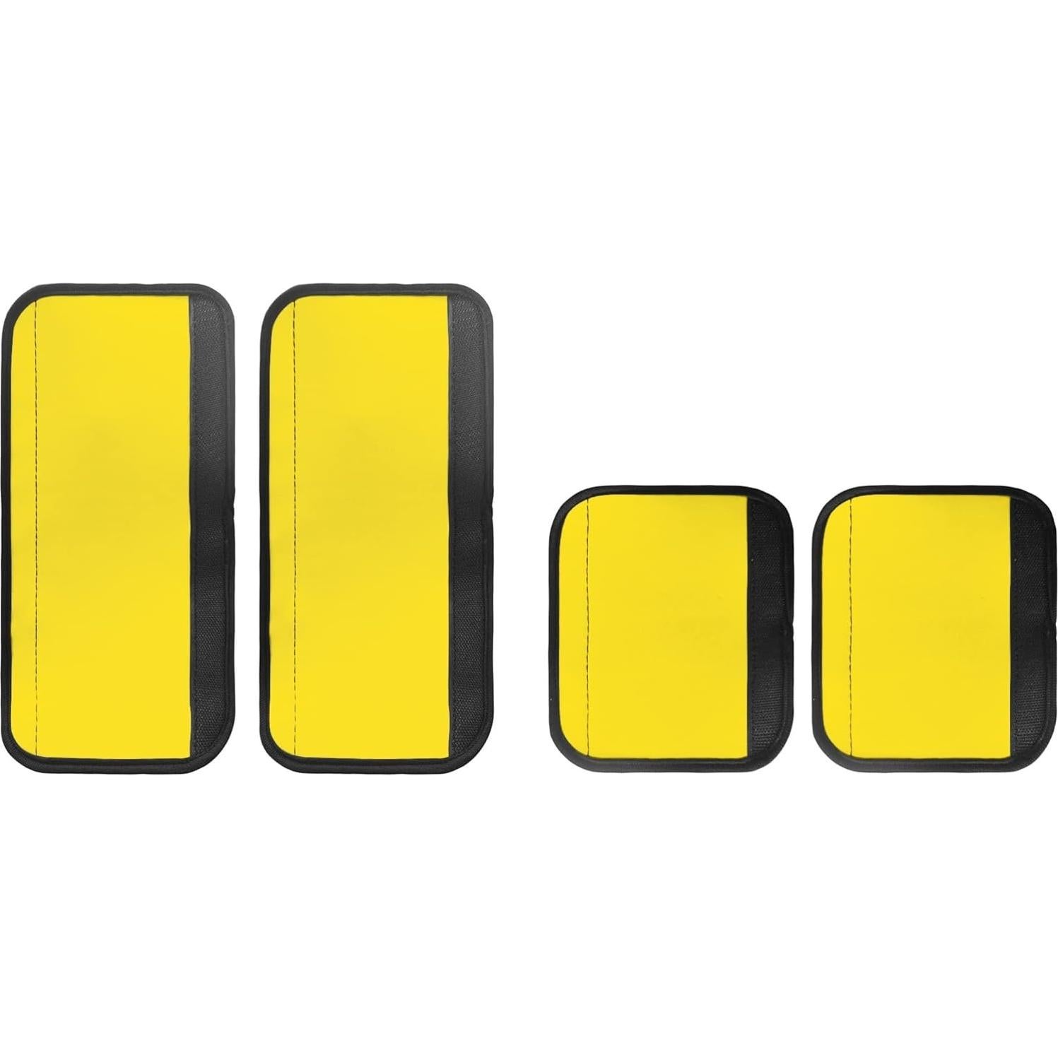 Cubiertas de Manijas de Puerta Amarillas Hinthetall 4PCS Antideslizante