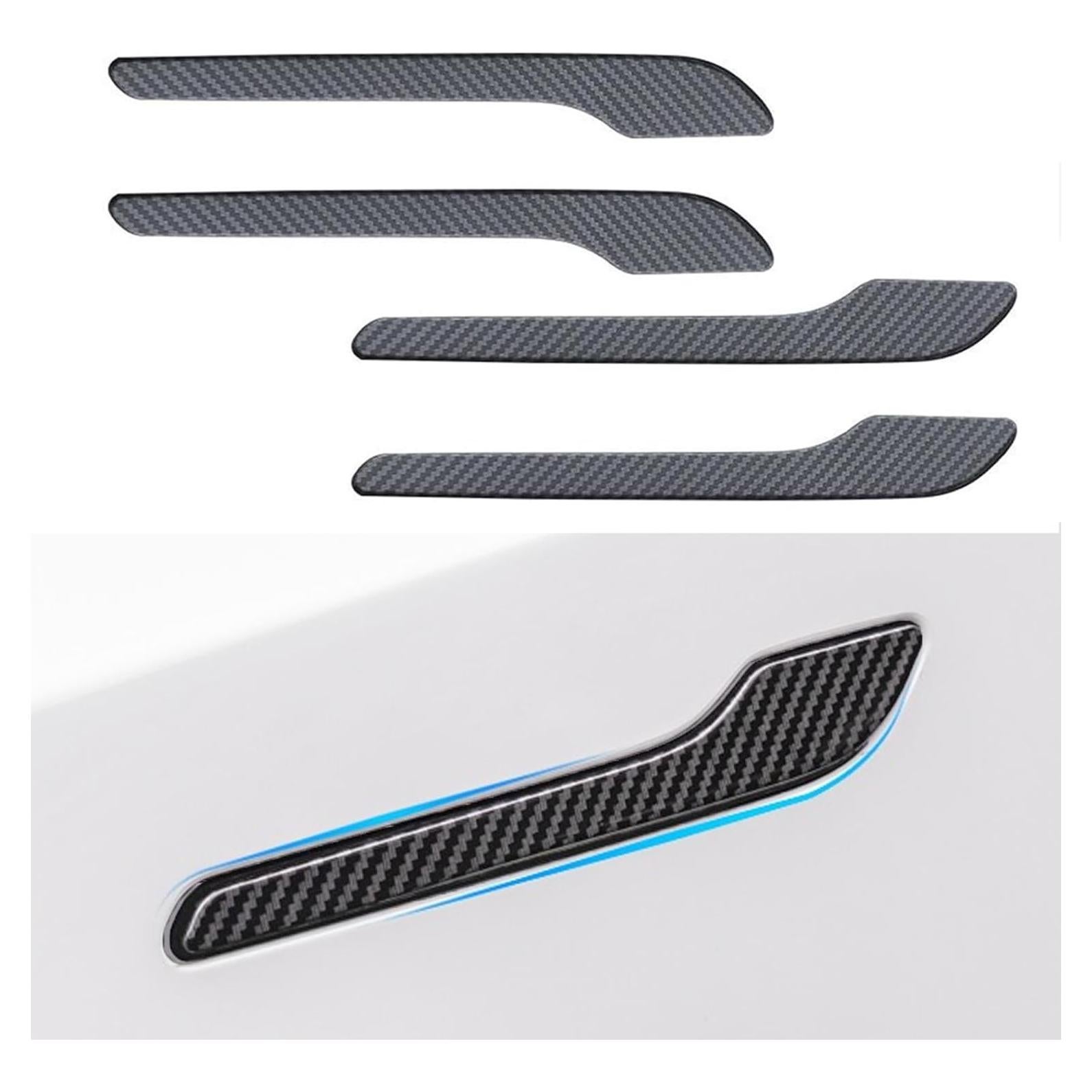 Cubierta de Manija de Puerta Gleway para Tesla Modelo 3/Y 2017-2023