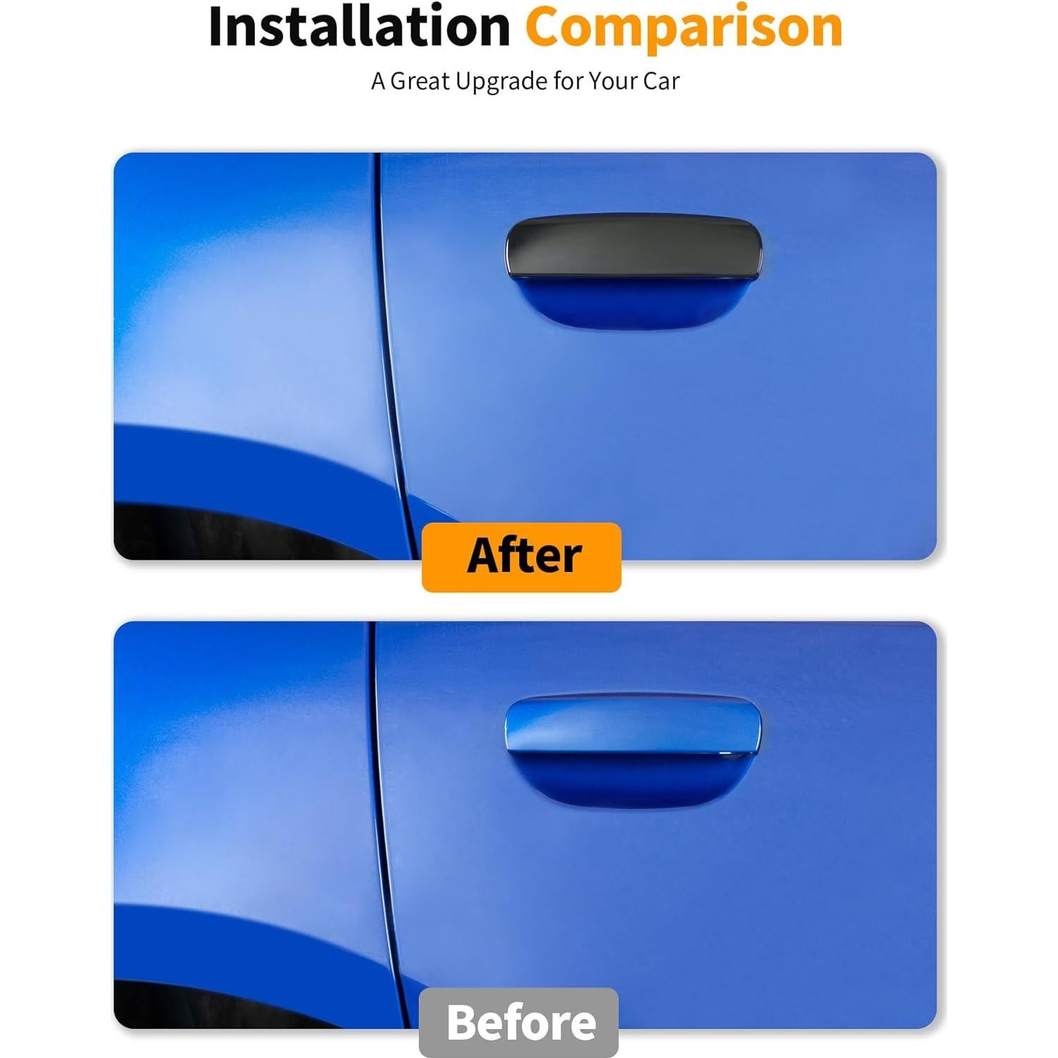 Cubiertas de Manijas de Puerta Hoolcar para Dodge Charger 2010-2025