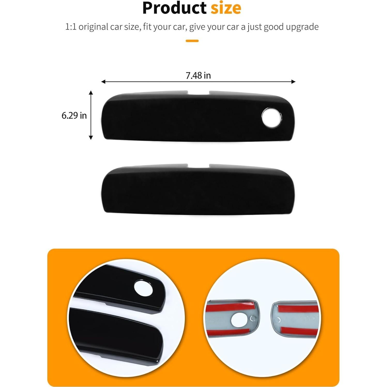 Cubiertas de Manijas de Puerta Hoolcar para Dodge Charger 2010-2025