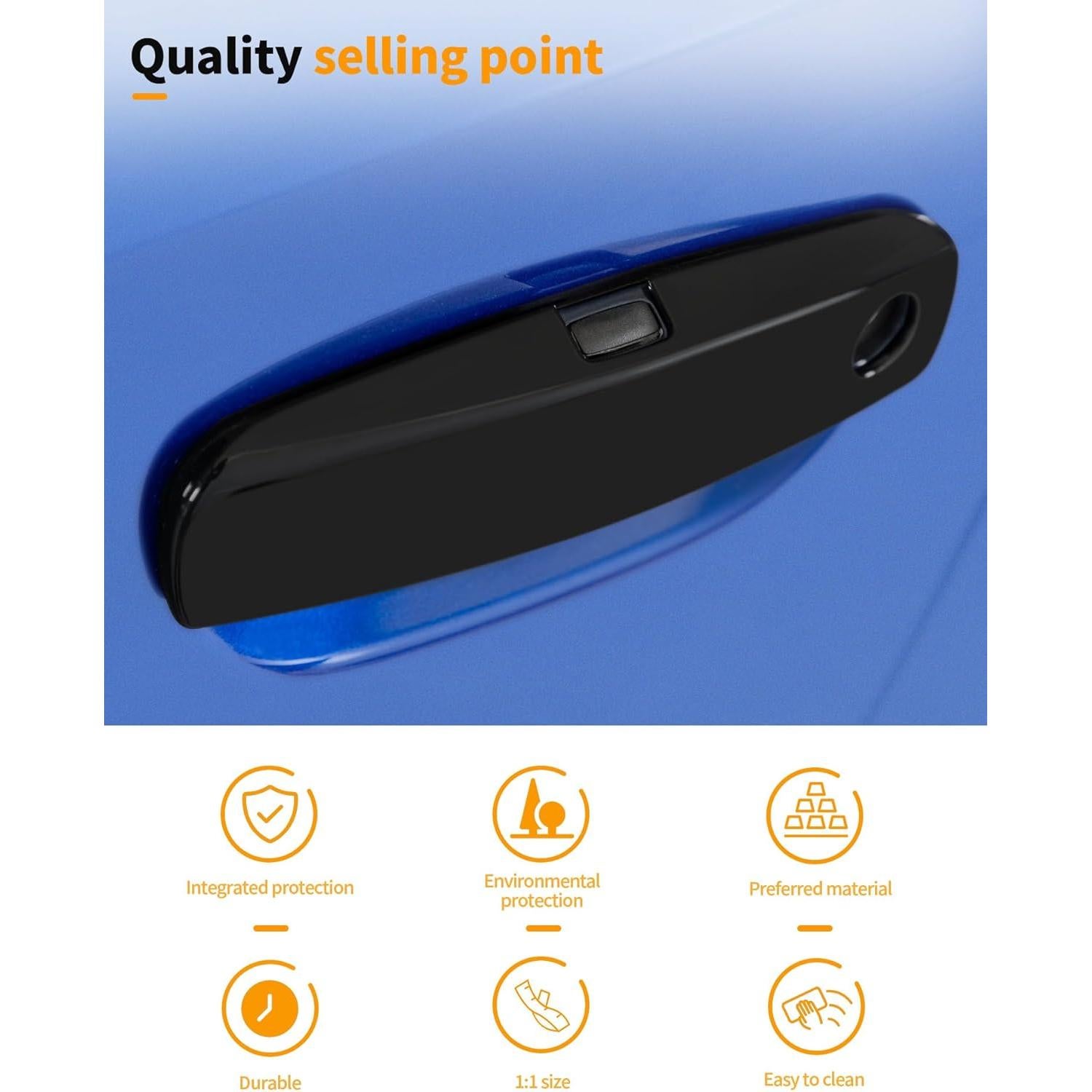 Cubiertas de Manijas de Puerta Hoolcar para Dodge Charger 2010-2025