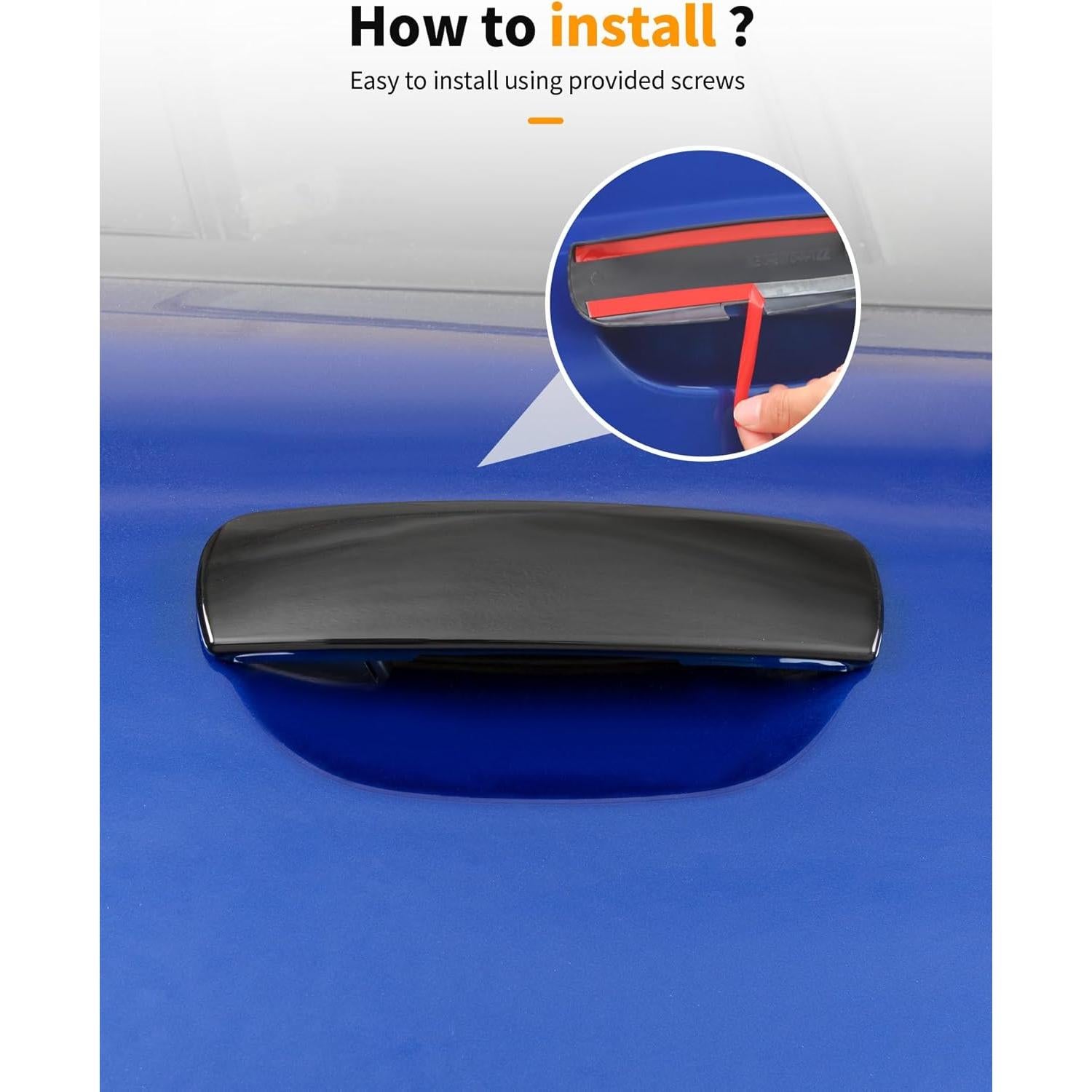 Cubiertas de Manijas de Puerta Hoolcar para Dodge Charger 2010-2025