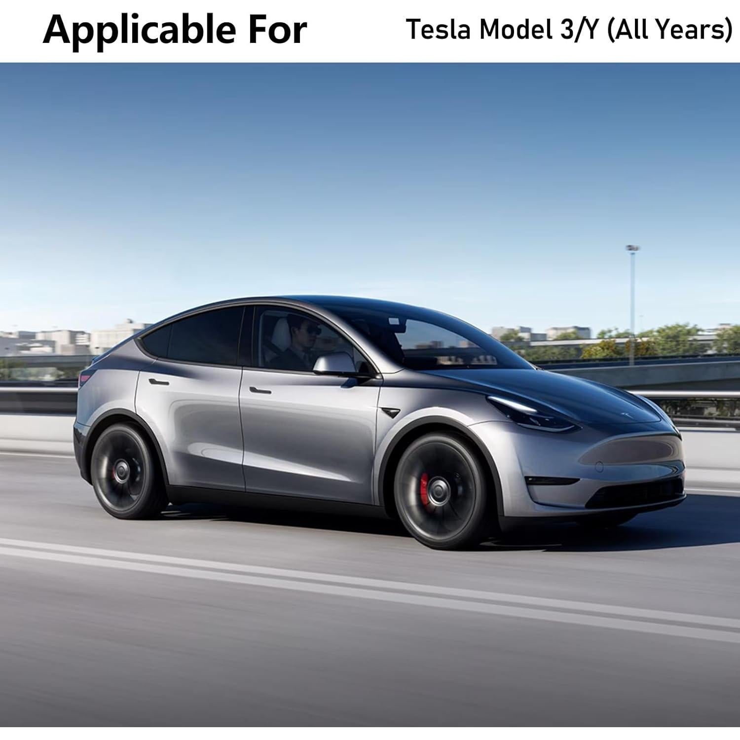 Cubiertas para Manijas de Puerta Tesla Model 3/Y 2017-2025 Fibra de Carbono