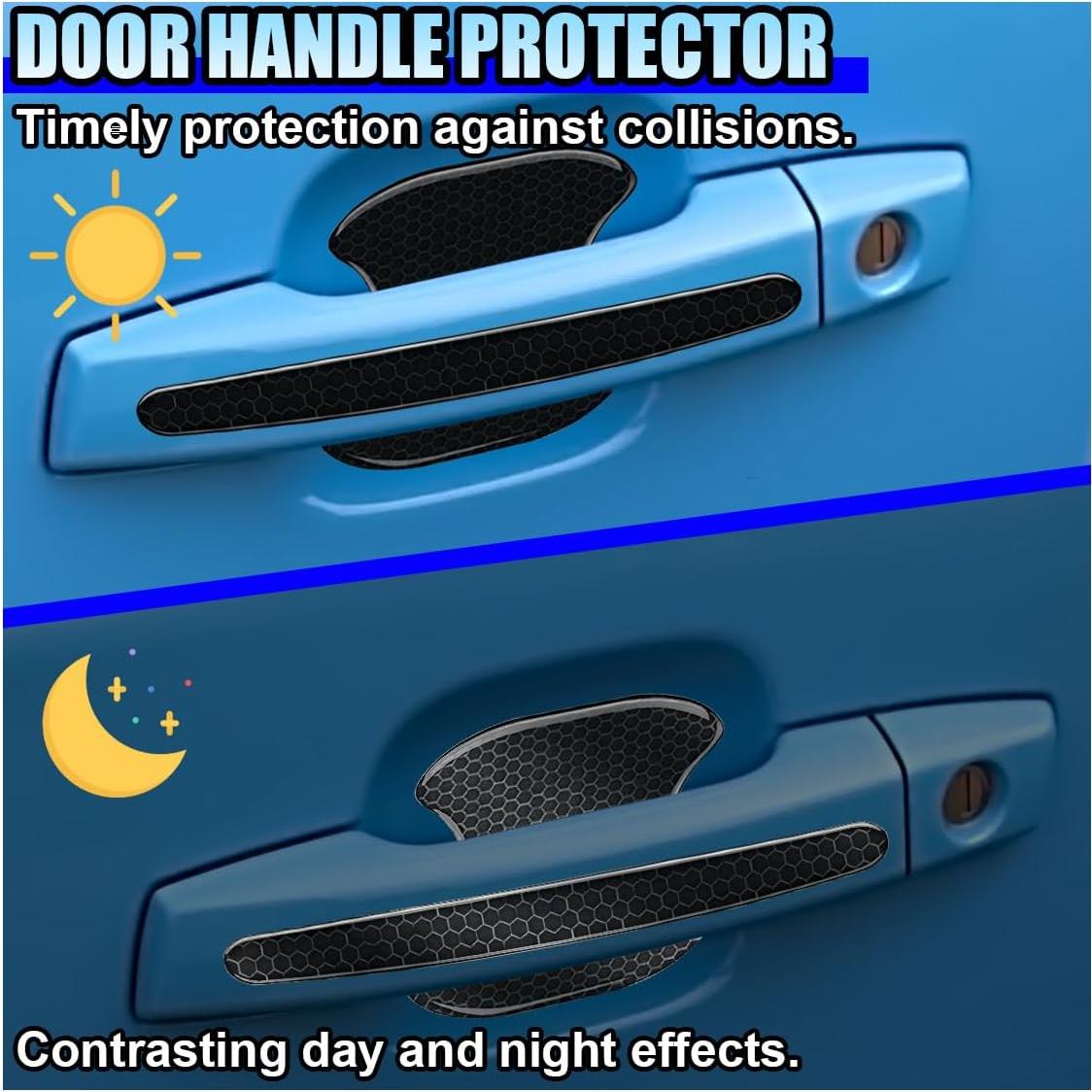 Calcomanías Protectores para Manijas de Puerta ZIMISI 8 Piezas