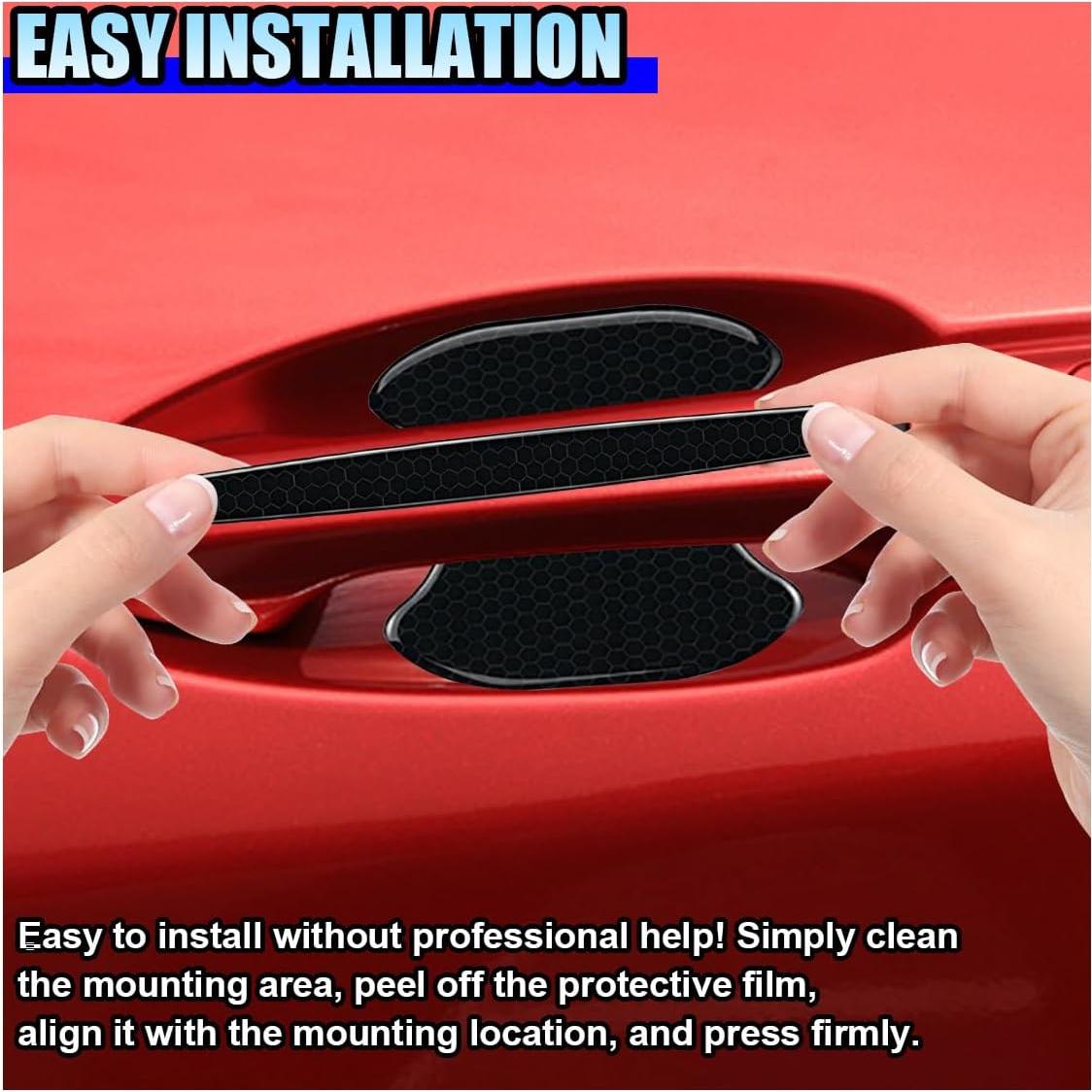 Calcomanías Protectores para Manijas de Puerta ZIMISI 8 Piezas