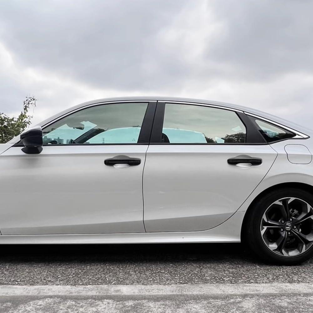 Protector de Manija de Puerta Auto Zacxoxsr Negro Brillante