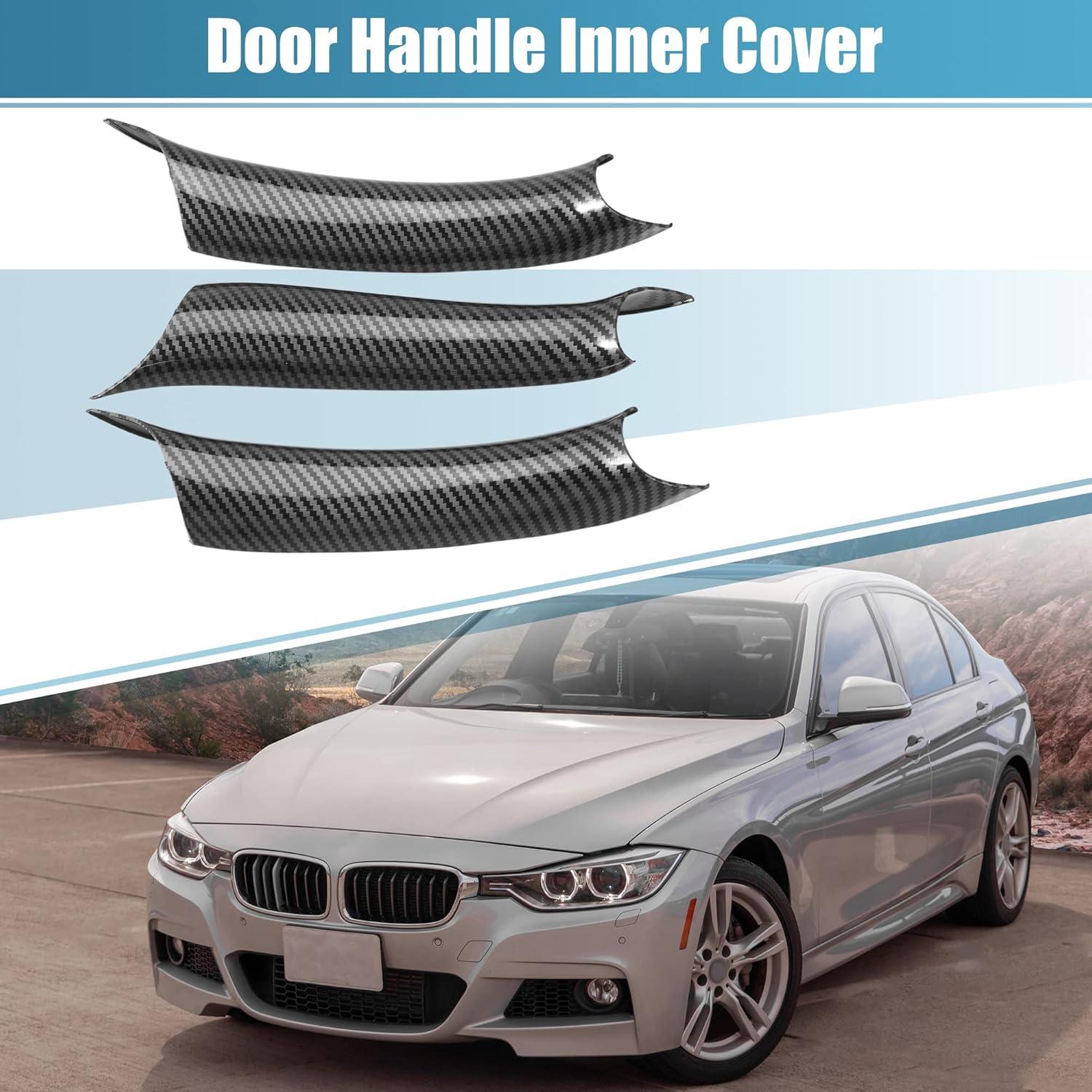 Cubierta Interior de Manija de Puerta BMW F15 F16 X AUTOHAUX 3 Piezas